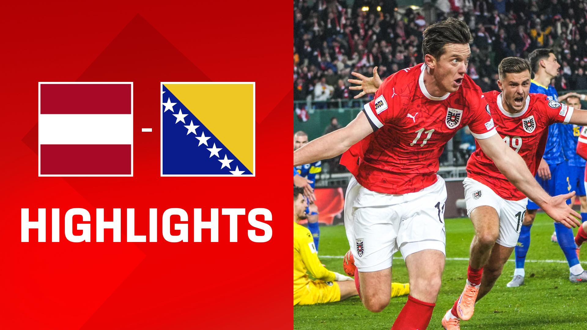 Österreich vs. Bosnien-Herzegowina