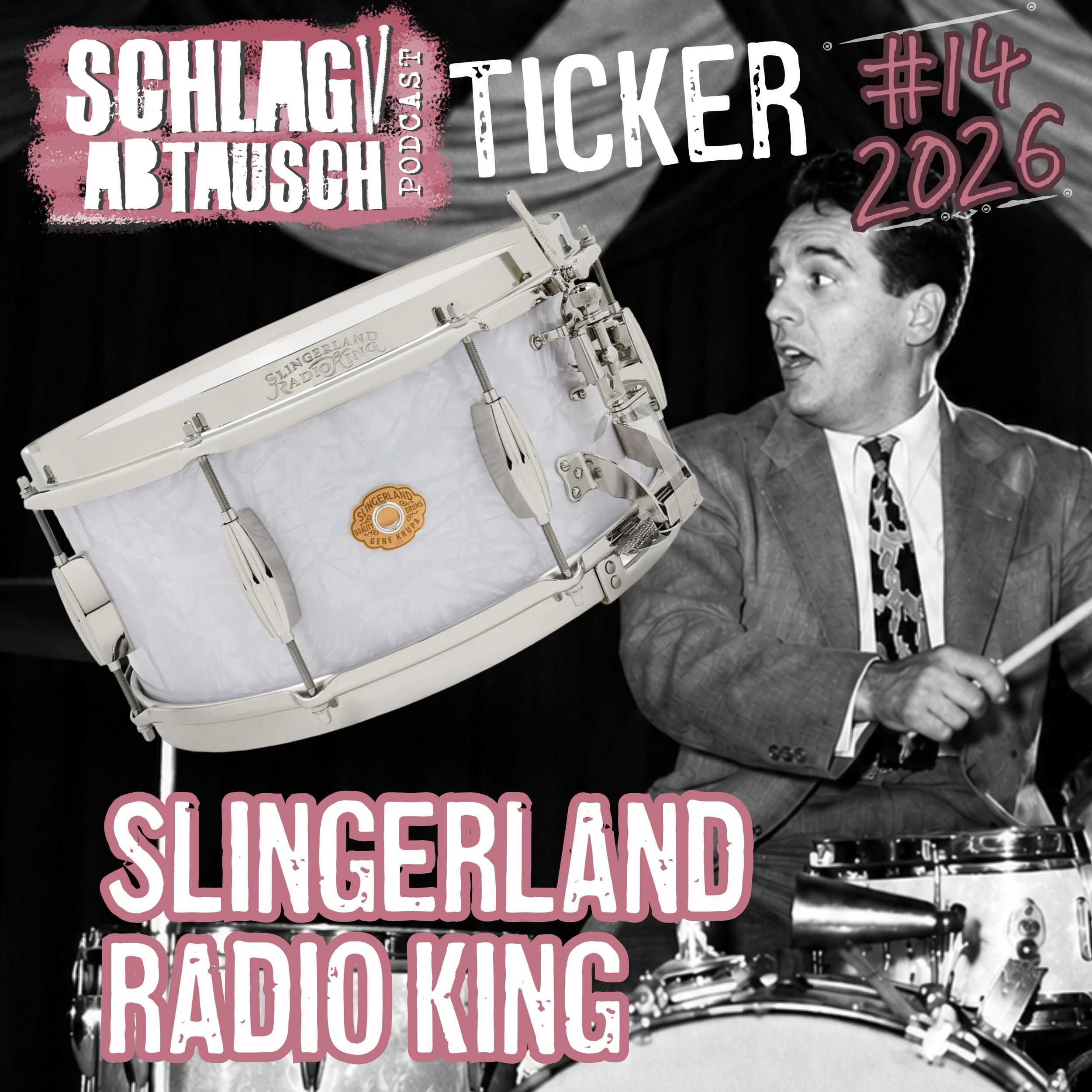 Das gibt's Neues für Schlagzeuger! Gene Krupa, Drum-tec & Meinl - Schlagabtausch Ticker 14 2026