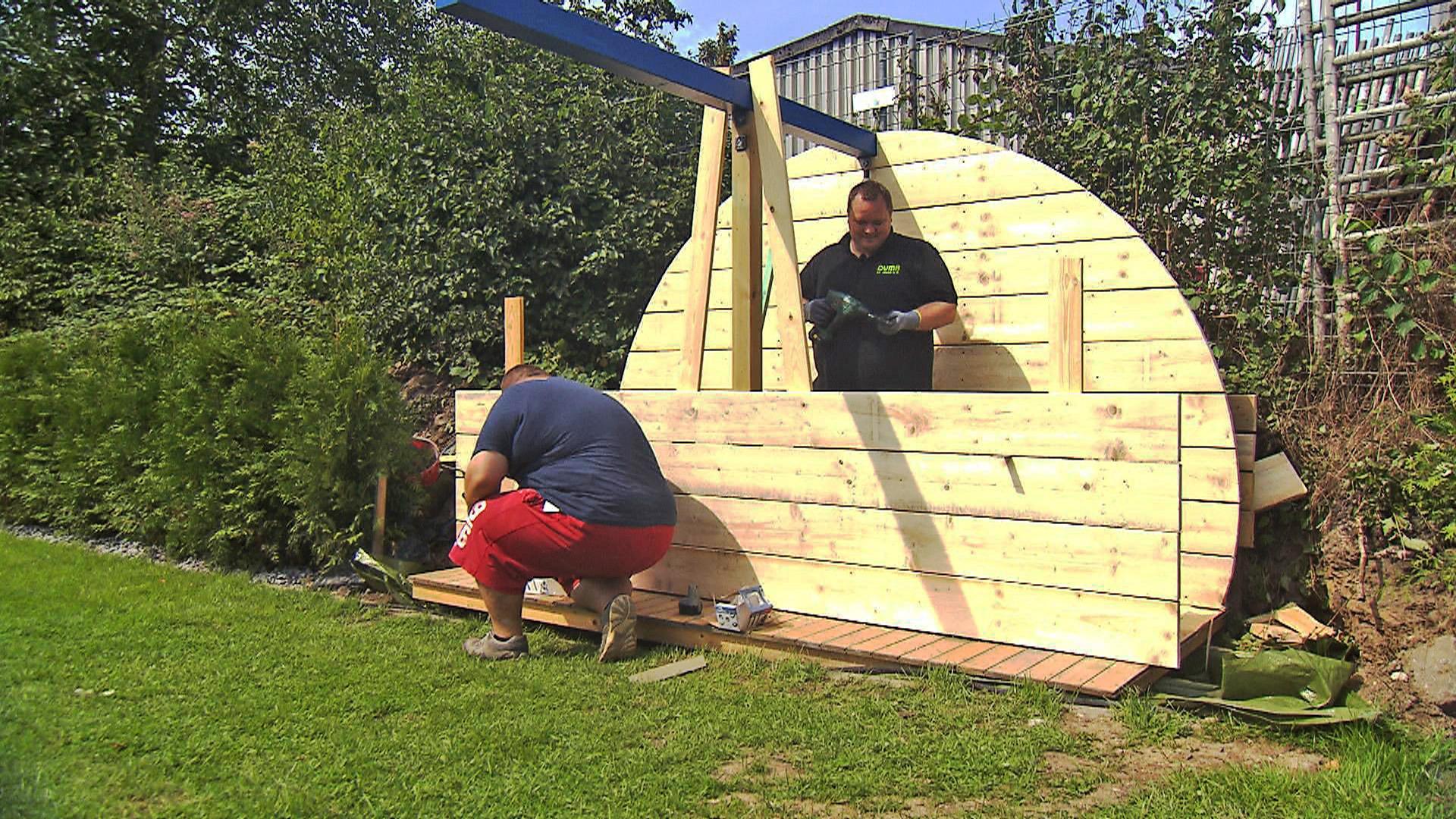 Familie Mäckel bauen ein Kinderhaus