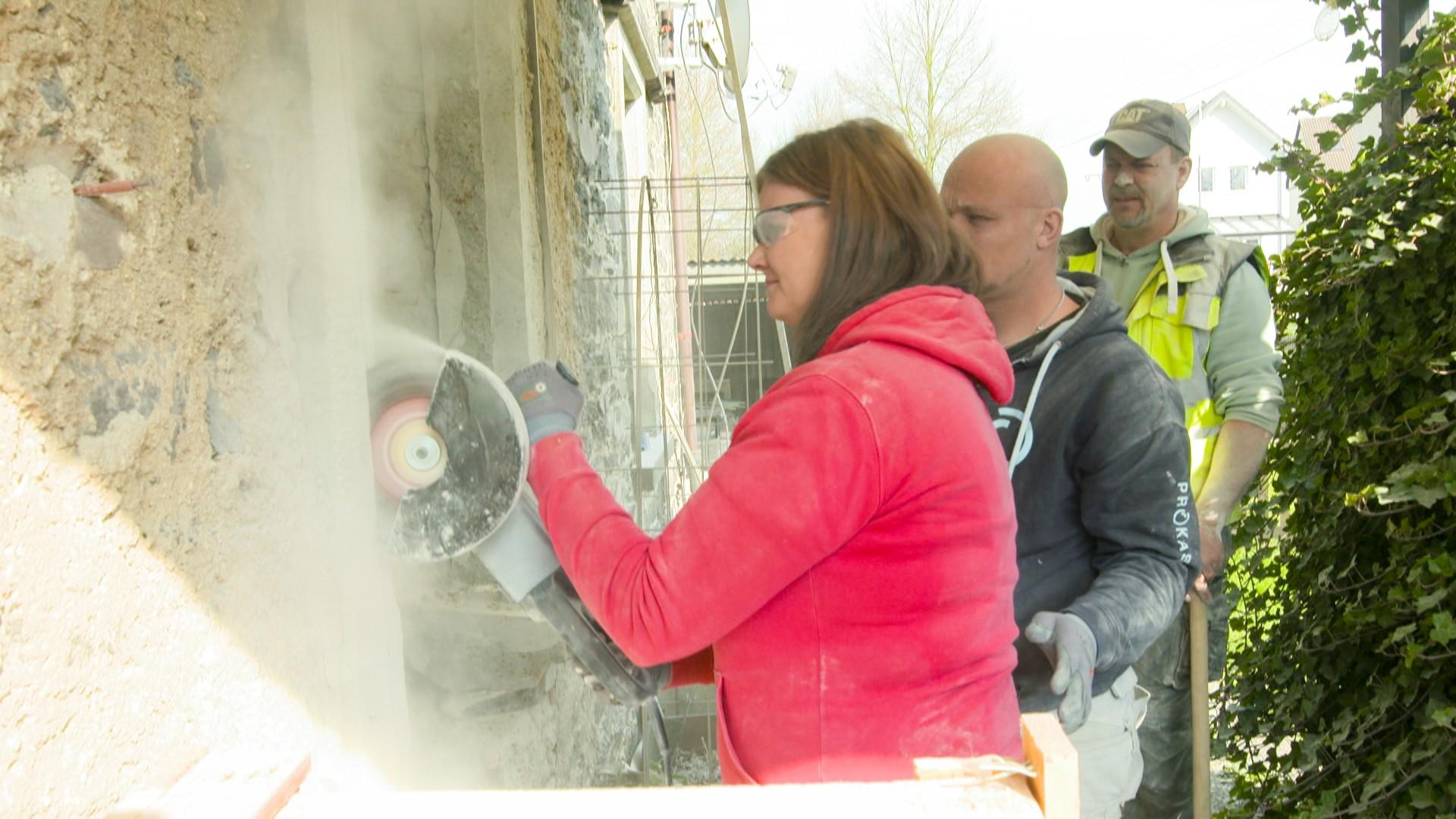 Heute u.a.: Jenny und Maik und ihr altes Backhaus