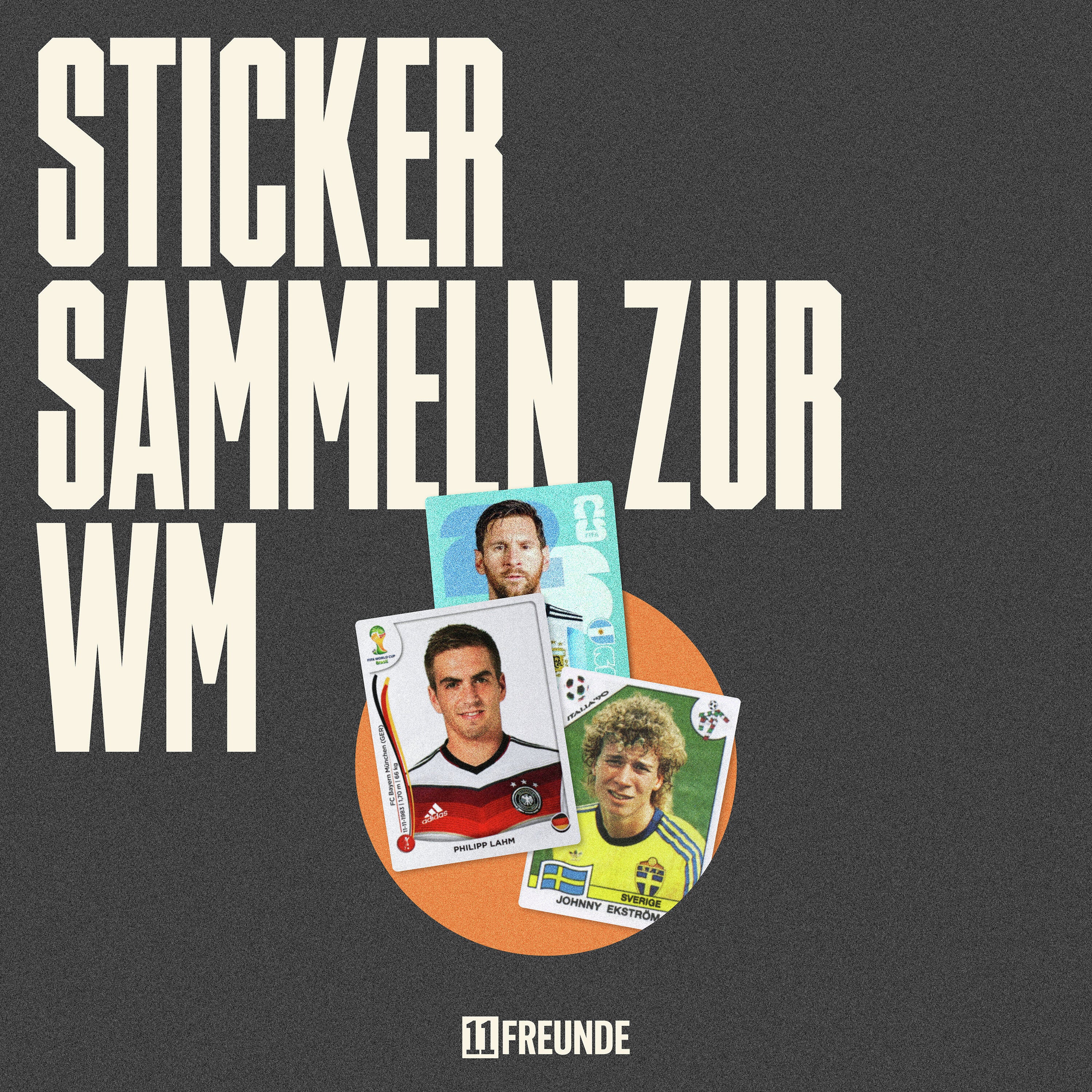 Sticker sammeln zur WM: Hat hier irgendwer Messi?