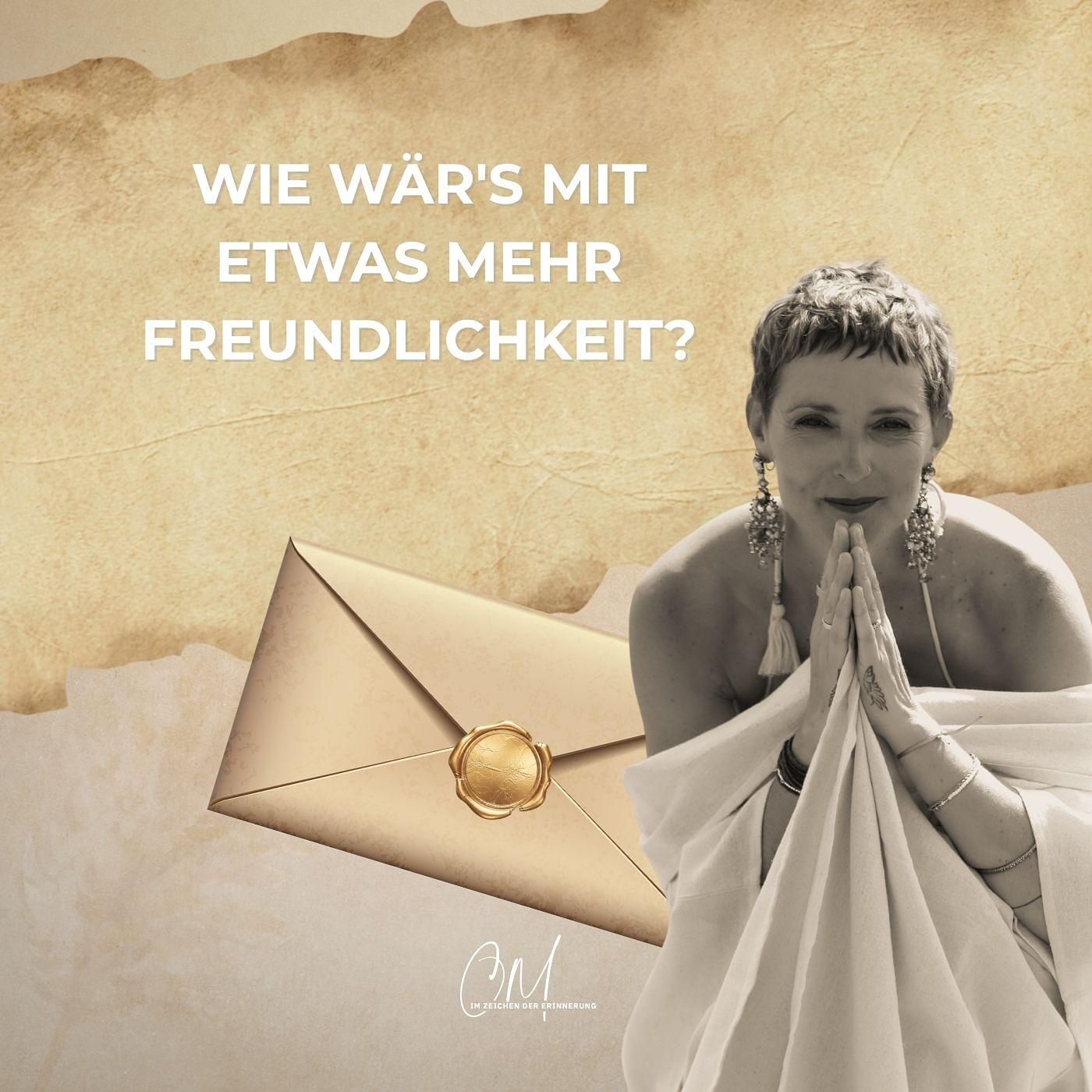 Wie wär's mit ein bisschen mehr Freundlichkeit?