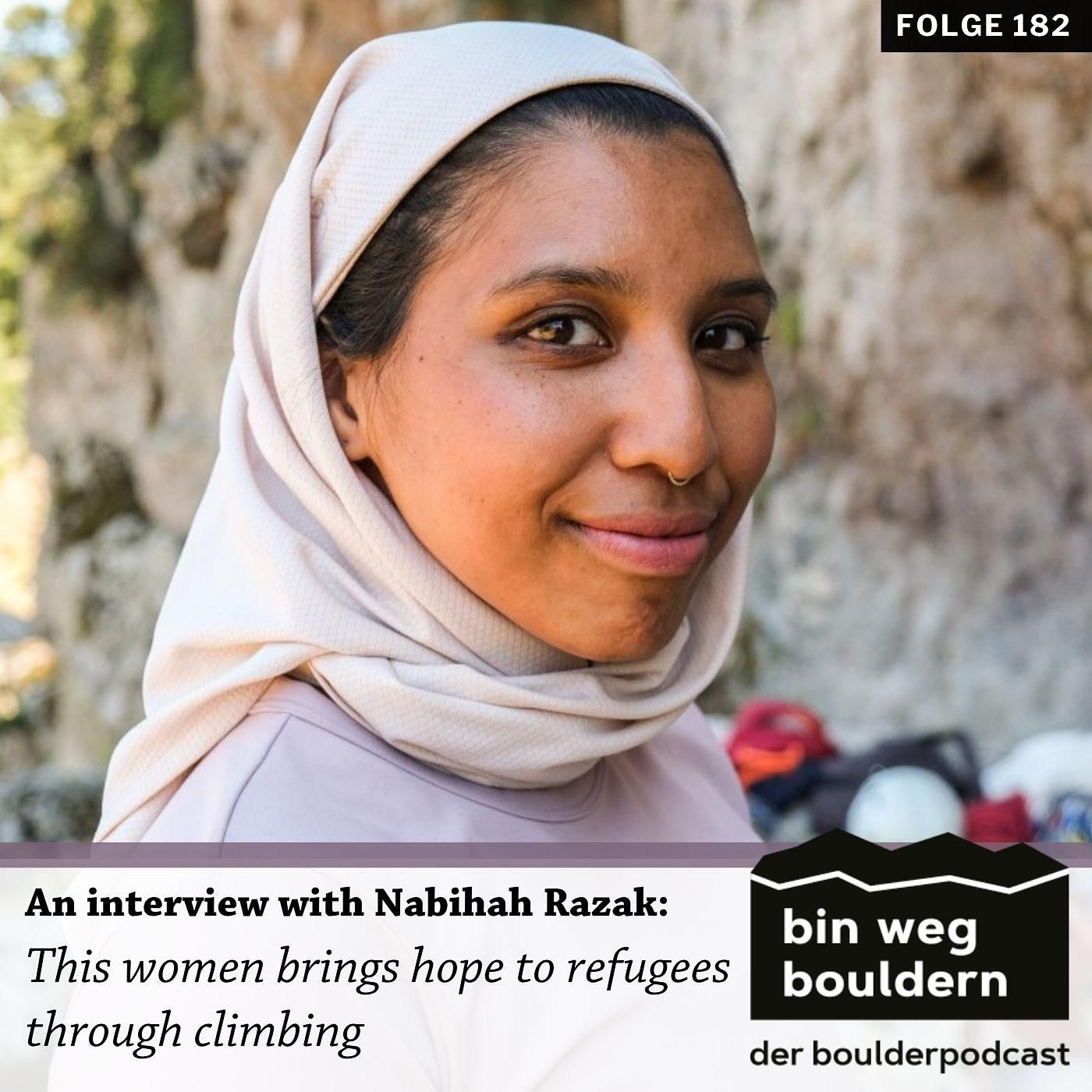 This women brings hope to refugees through climbing