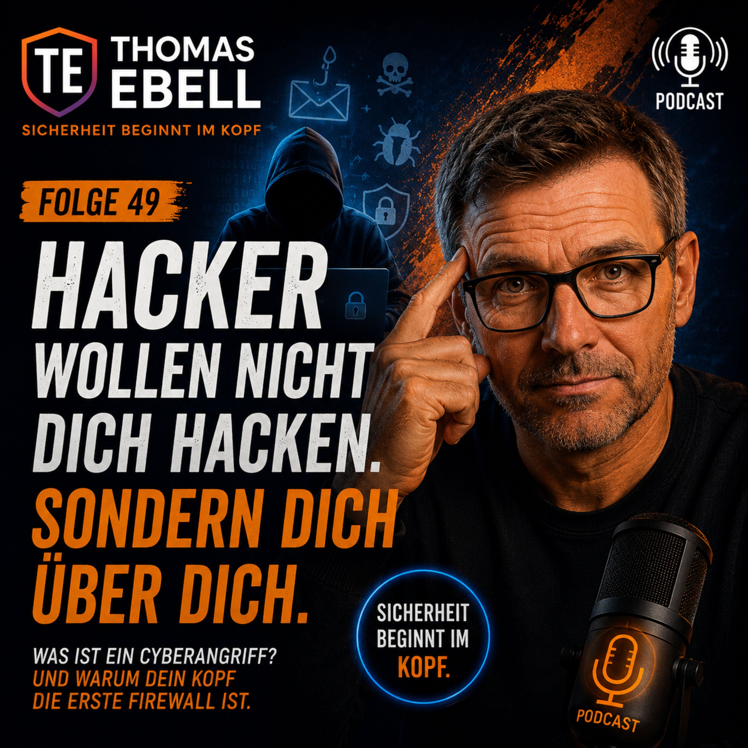 Hacker wollen nicht dich hacken. Sondern dich über dich.