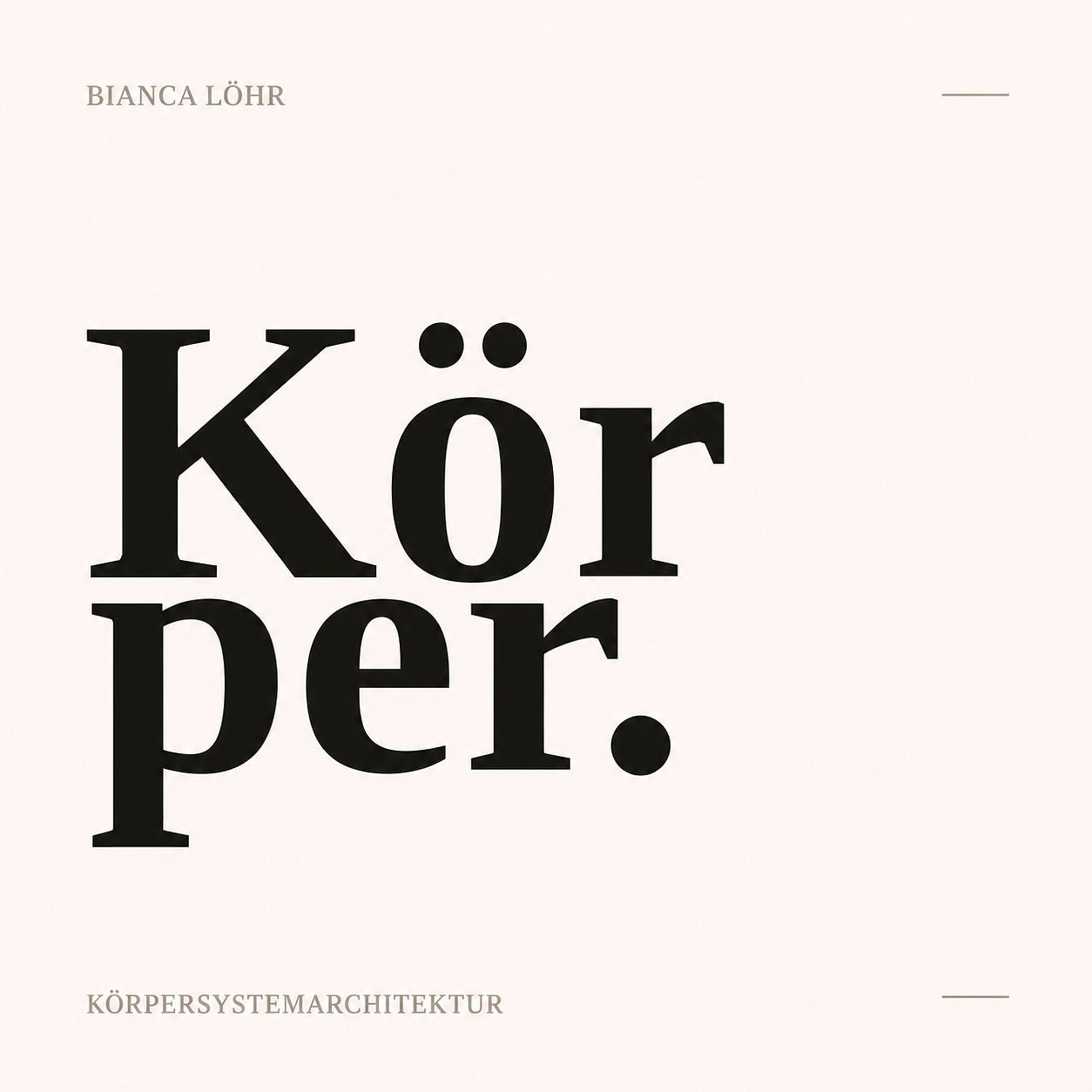 Der Körper als Maß