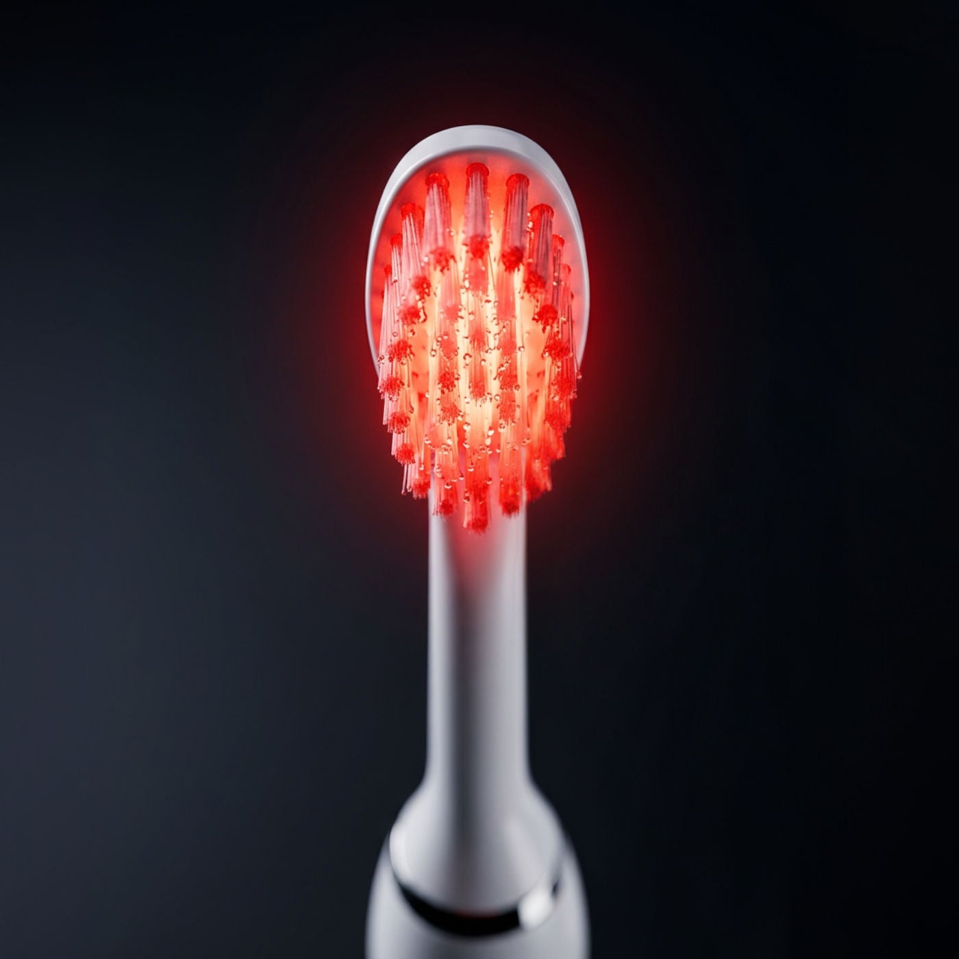 Schallzahnbürste mit Rotlichttherapie