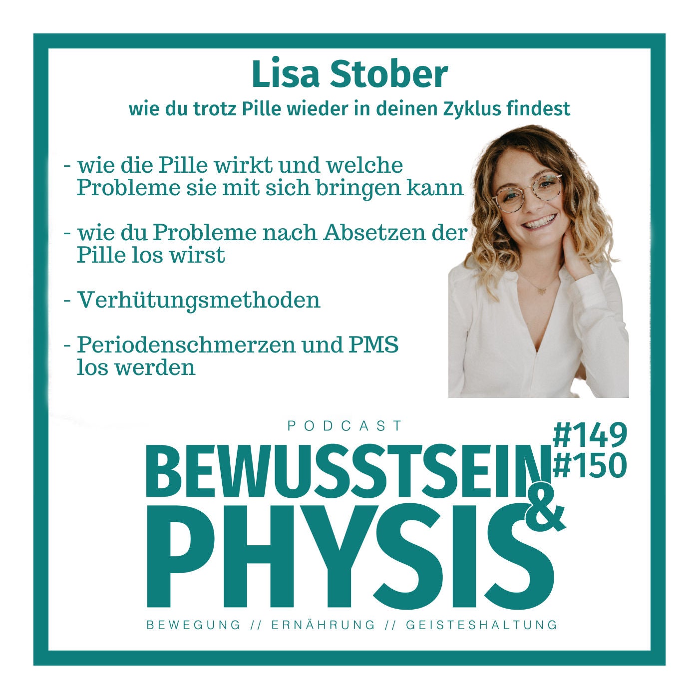 149 1/2 Lisa Stober - Power-Zyklus 🩸, wie du nach der Pille wieder in deinen Zyklus findest und Periodenschmerzen los wirst