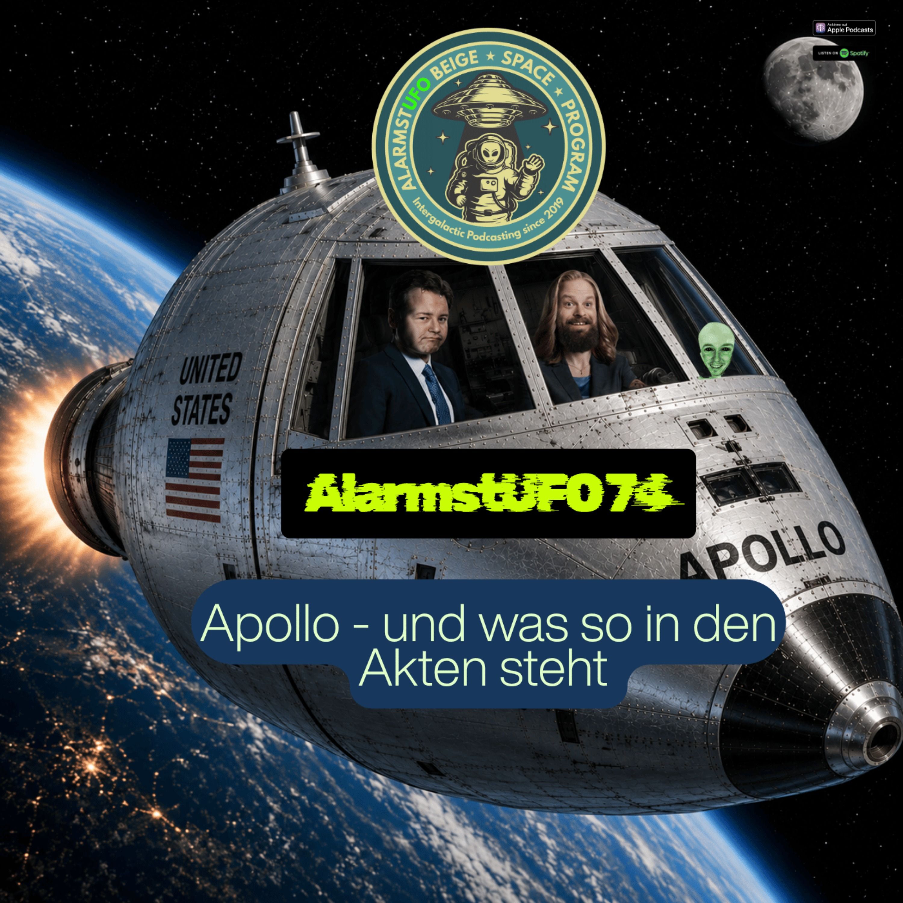 AlarmSTUFO# 74 - Apollo und was so in den Akten steht