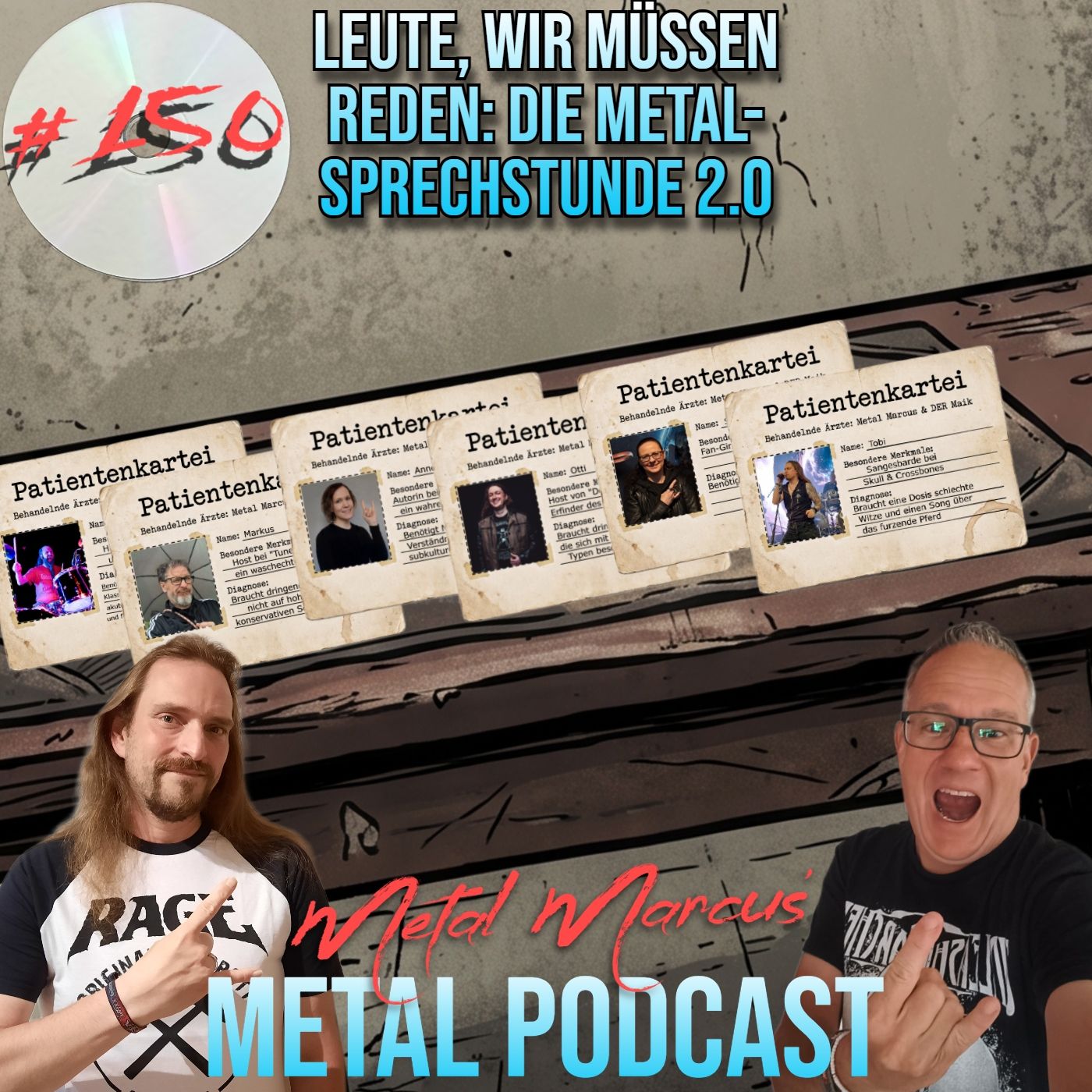 #150 - Leute, wir müssen reden: Die Metal-Sprechstunde 2.0