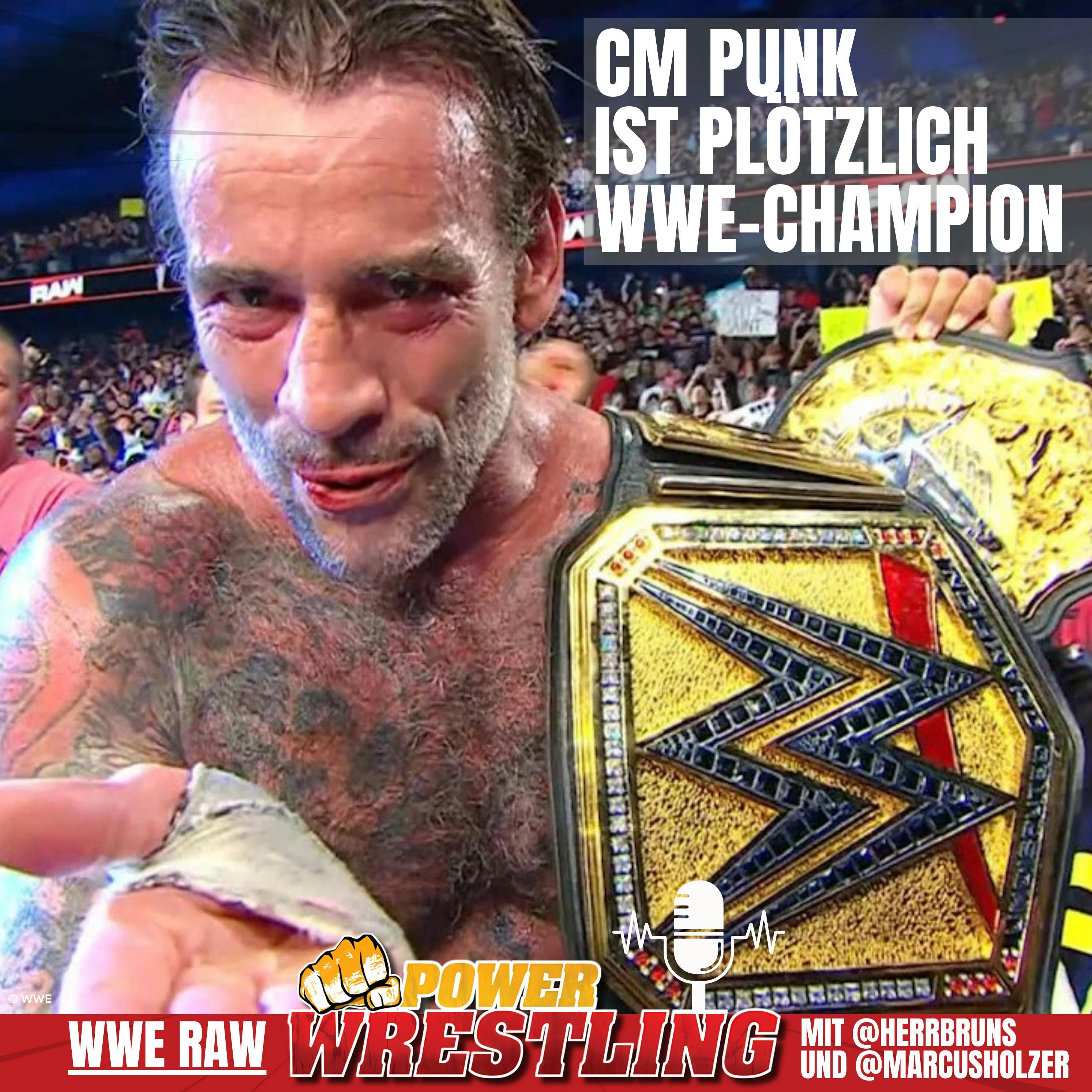 CM Punk ist plötzlich wieder WWE-Champion! Die Ereignisse bei WWE Raw diskutiert! | Wrestling-News