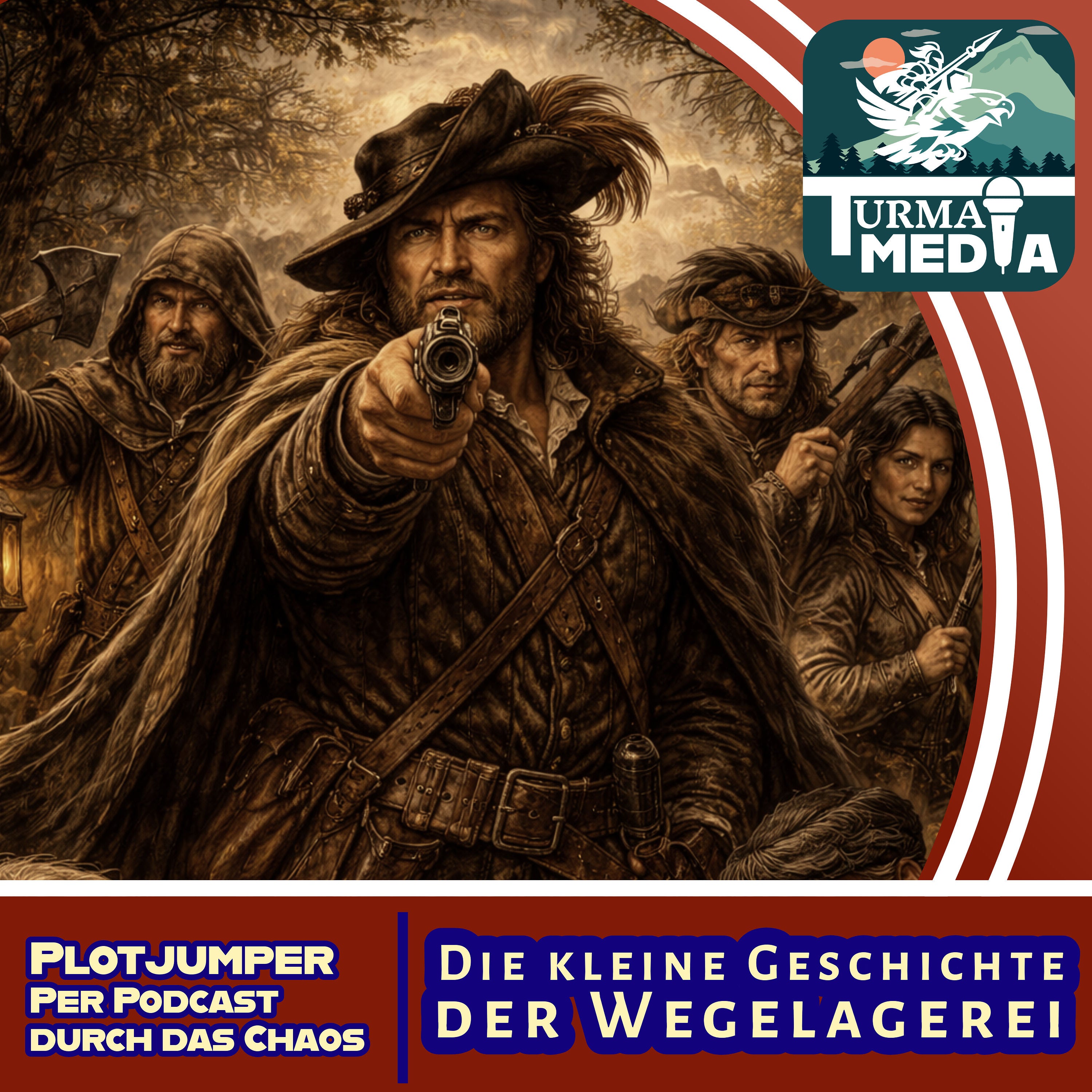 Die kleine Geschichte der Wegelagerei und Räuberei