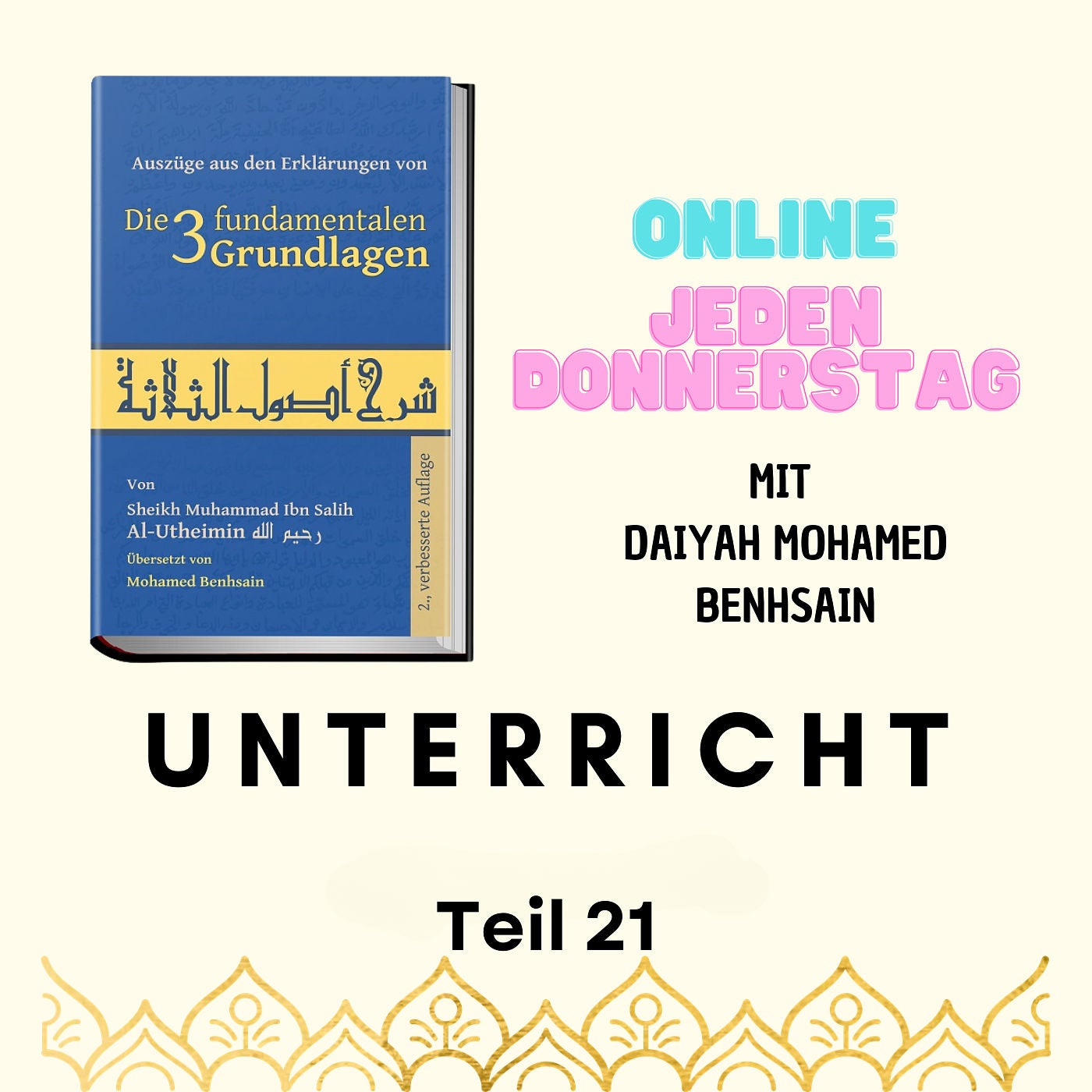 Die 3 fundamentalen Grundlagen - Lektion 21