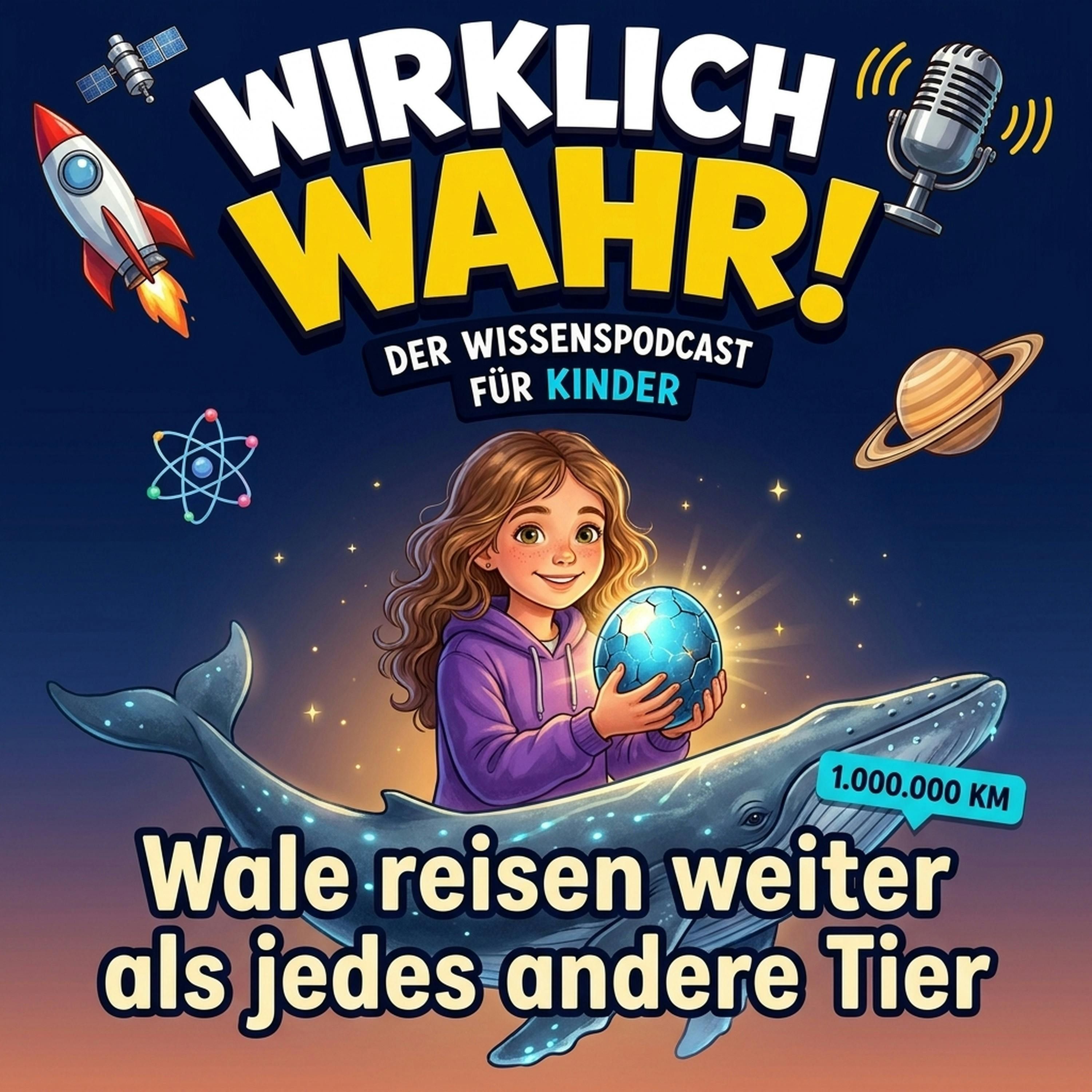 Was ist da los? Wale reisen weiter als jedes andere Tier