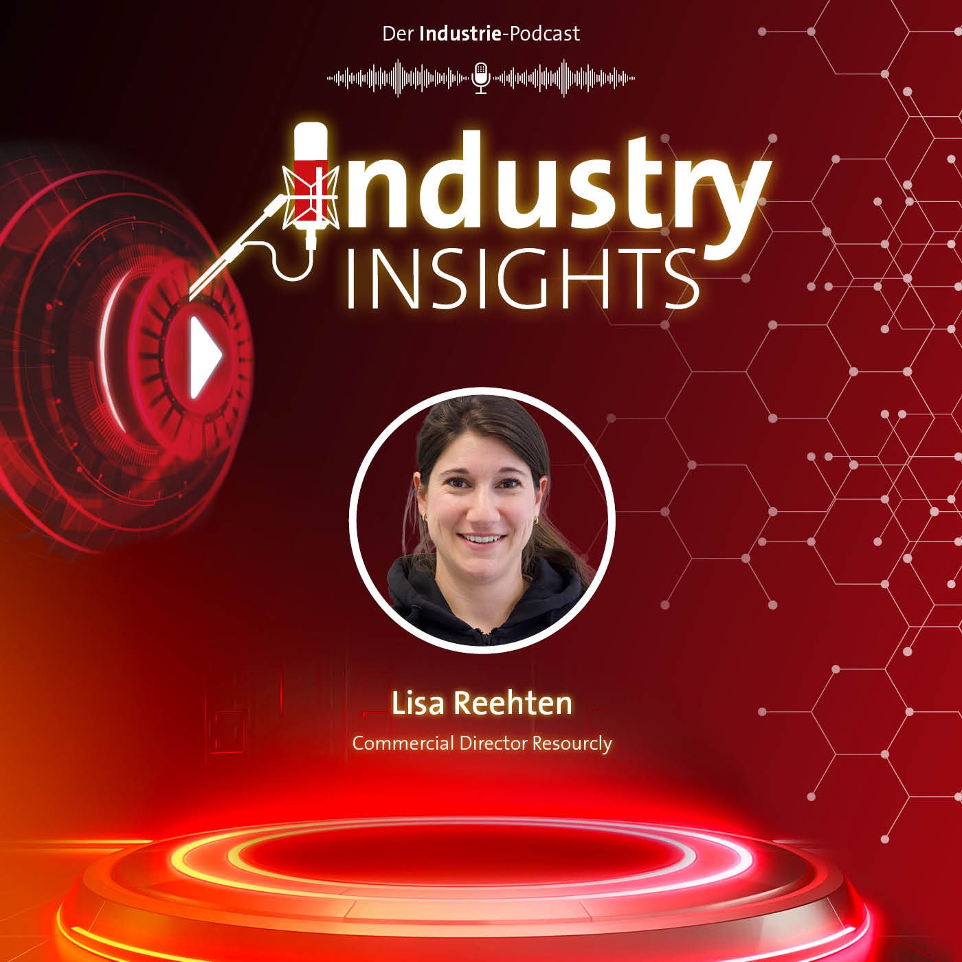Lisa Reehten (Resourcly) über Industrial AI, Datenqualität und die Zusammenarbeit mit Startups
