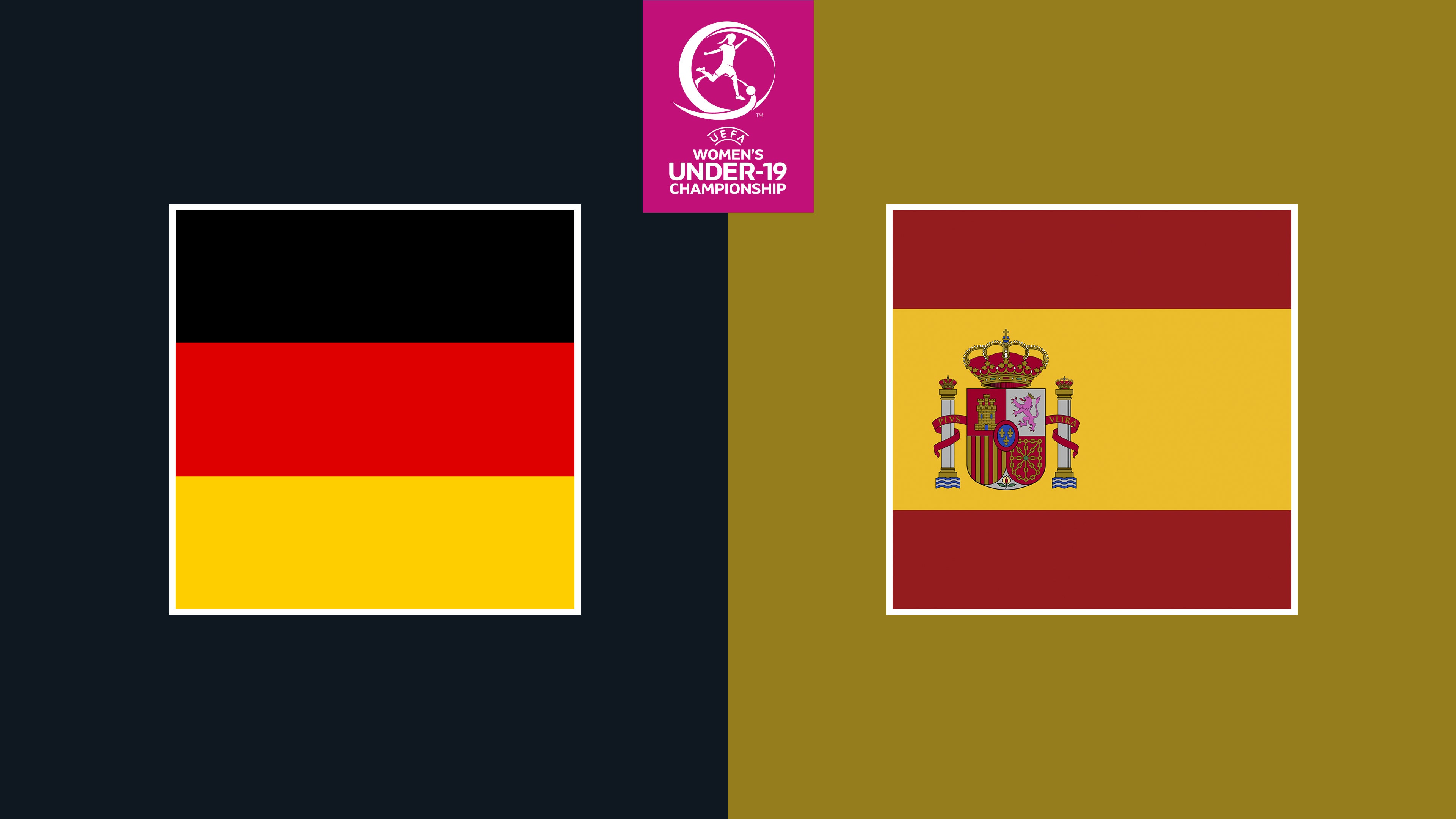 Finale: U19-EM Frauen: Deutschland - Spanien
