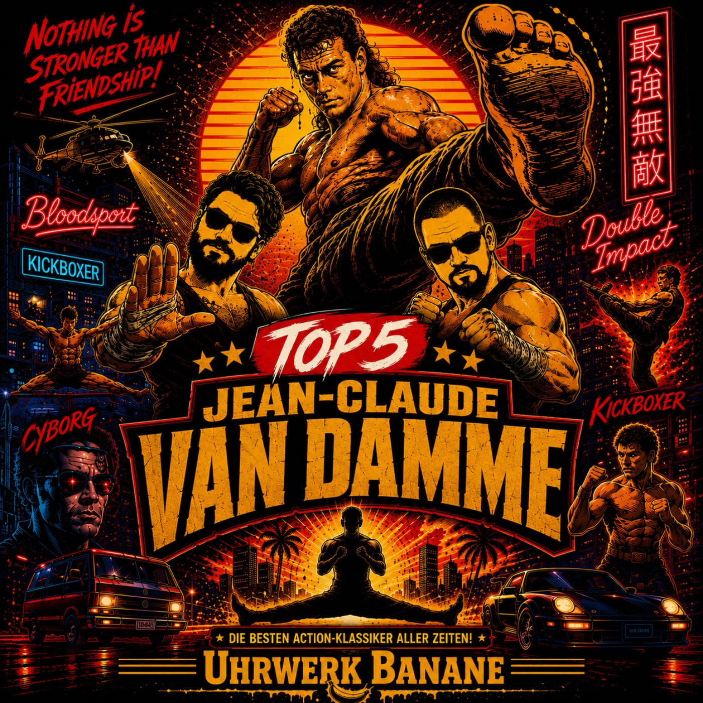 #55: Perfekter Spagat zwischen nostalgischen Actionfanboys und seriösen Sensationsjournalismus - Unsere Top 5 JCVD-Filme