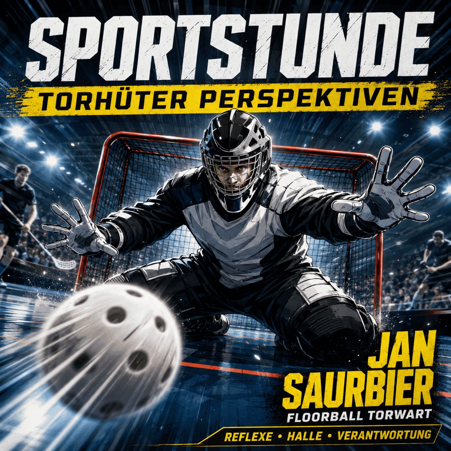 Jan Saurbier: Floorball, Torwartspiel und der Weg in die Nationalmannschaft