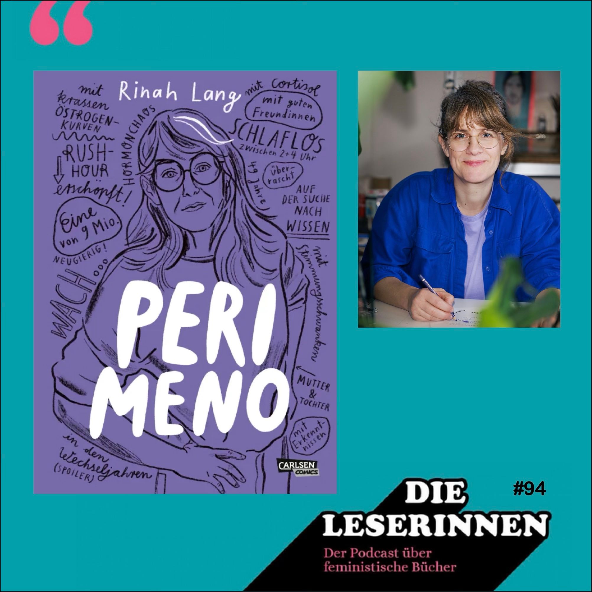 PERIMENO von Rinah Lang ist der Sachcomic für die Wechseljahre