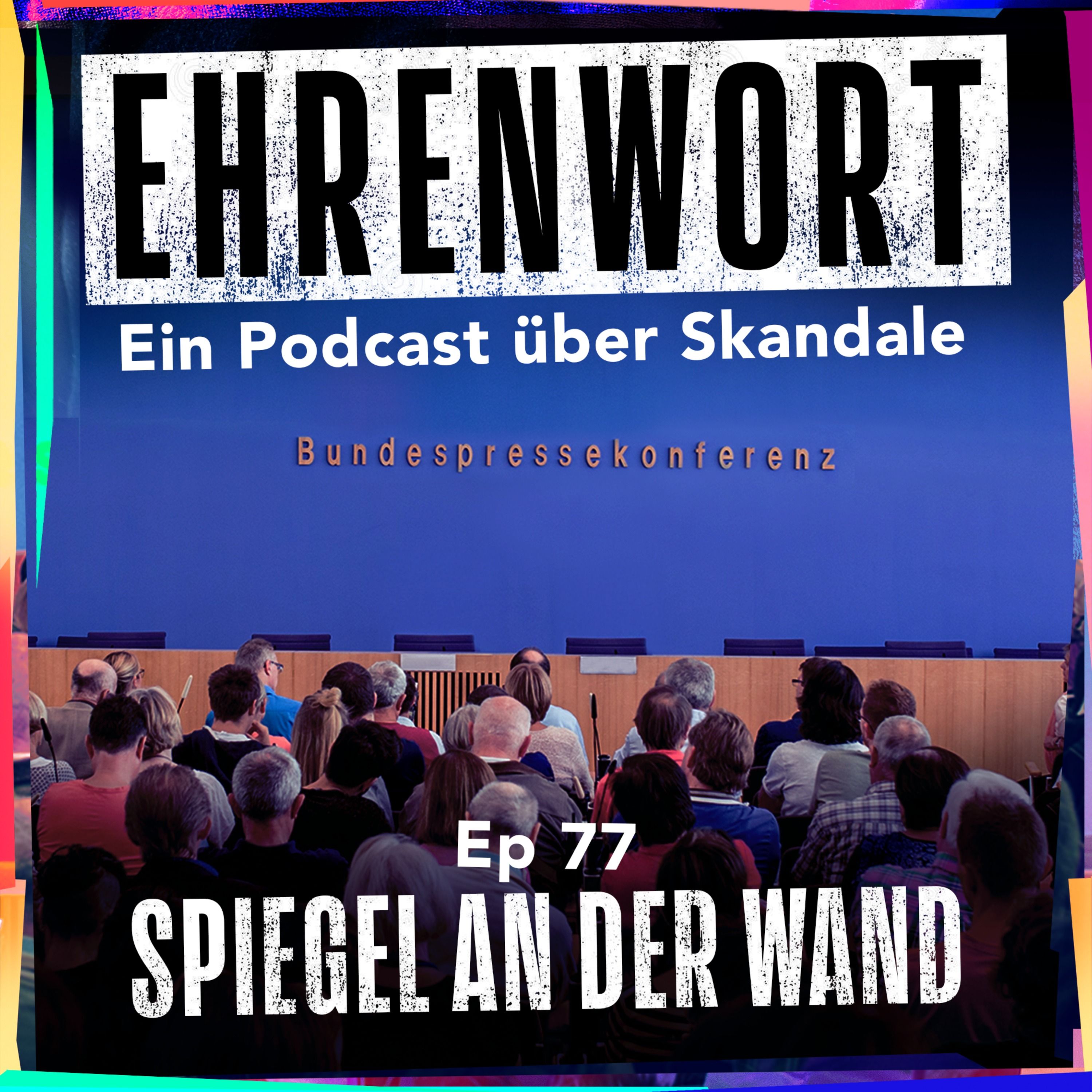 Spiegel an der Wand