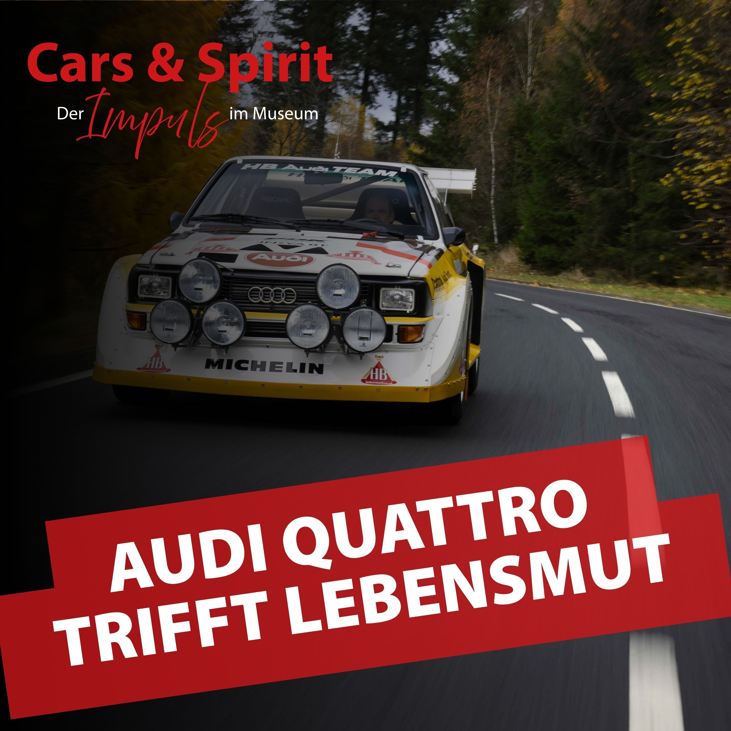 Audi quattro trifft Lebensmut: Warum echter Antrieb mehr ist als PS | Simon Birr