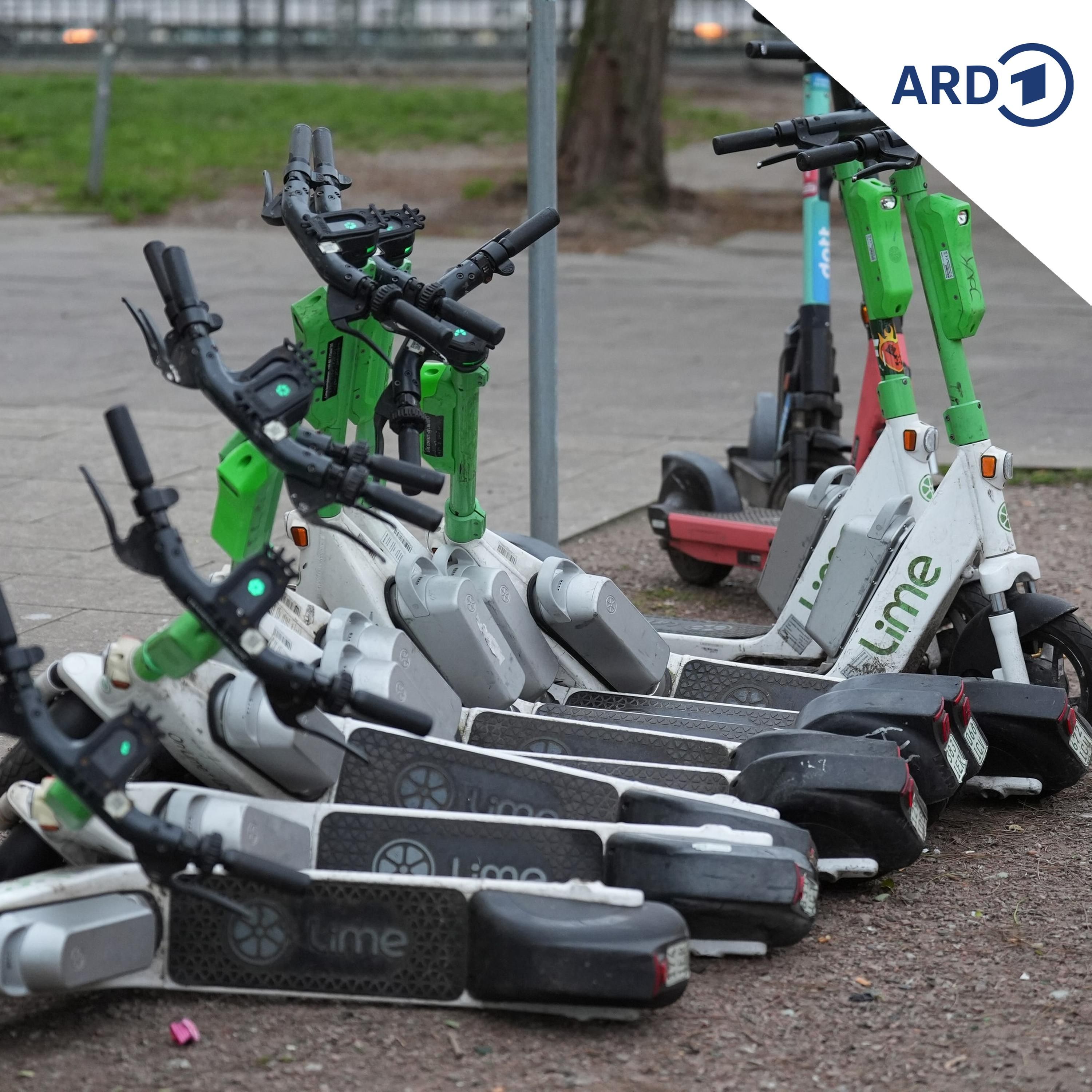 Vermieter von E-Scootern sollen für Unfälle haften