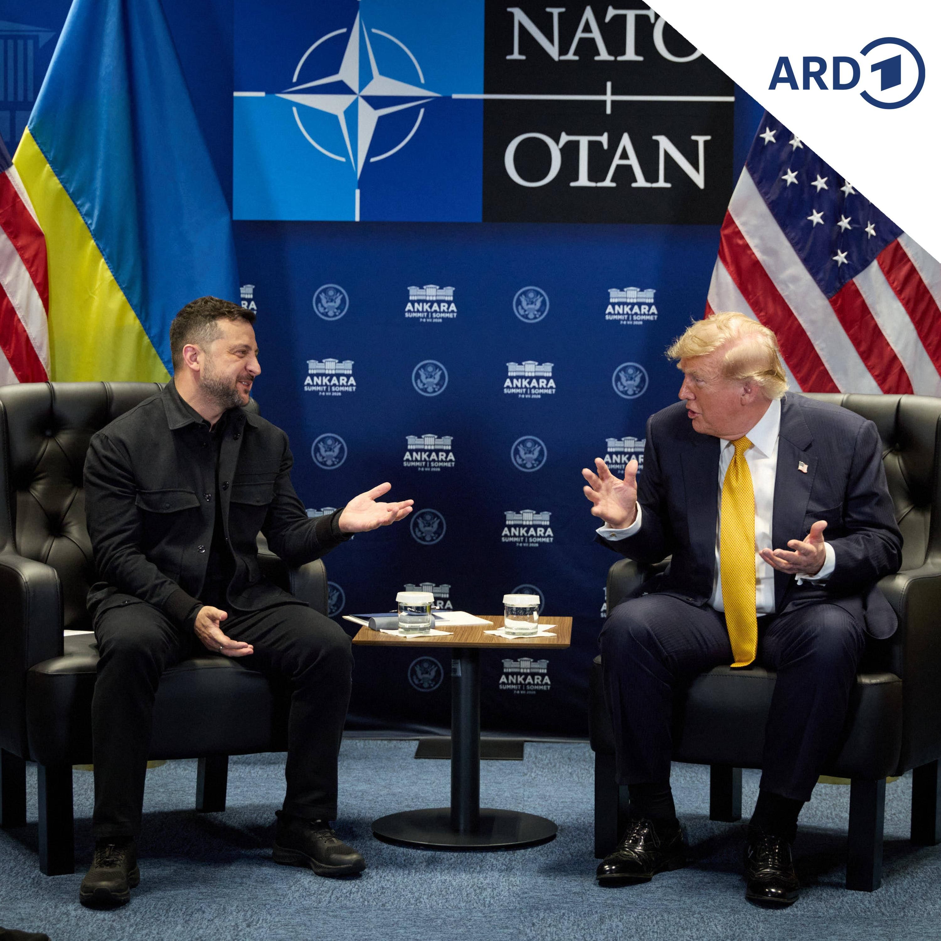 Euphorie in Kiew nach Treffen von Trump und Selenskyj