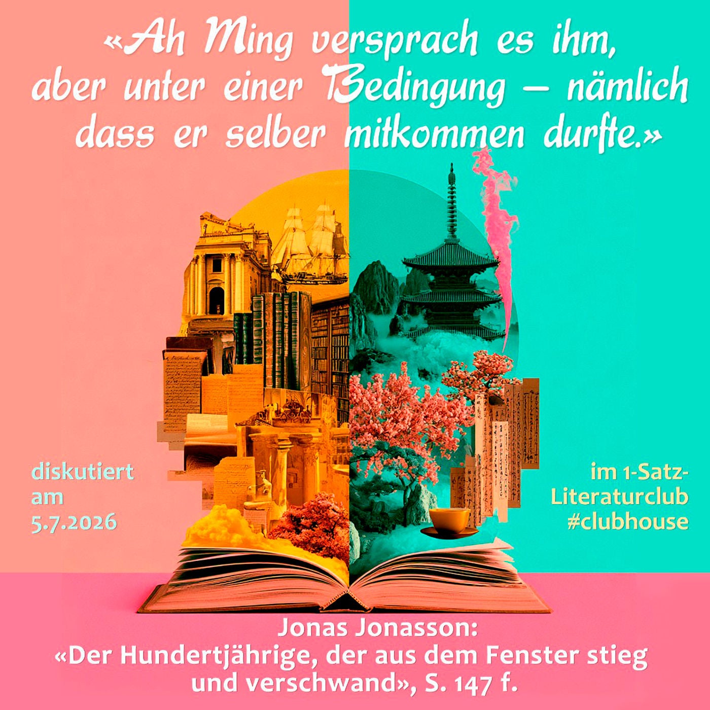 «Ah Ming versprach es ihm, aber unter einer Bedingung – nämlich dass er selber mitkommen durfte.»