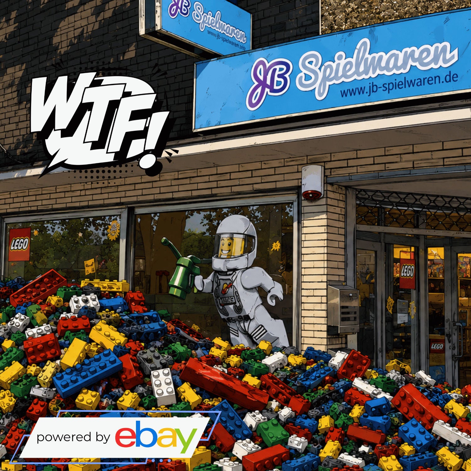 11.000 Kilo LEGO zum wühlen?!