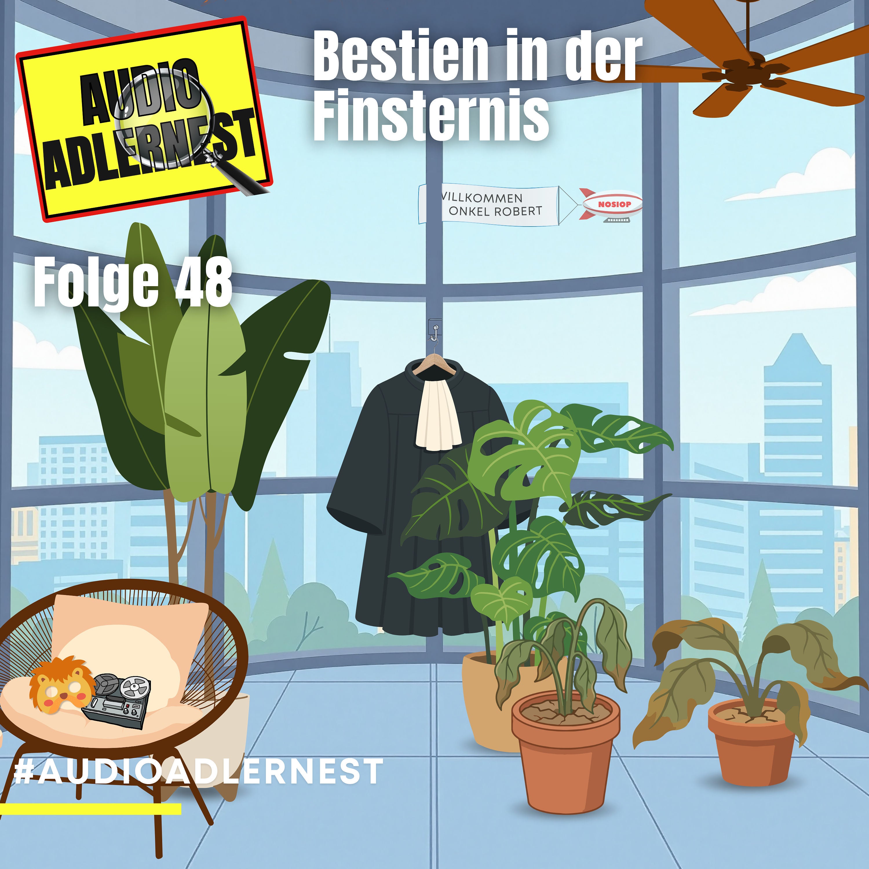 Bestien in der Finsternis - TKKG Folge 48 -Audio Adlernest (#136)