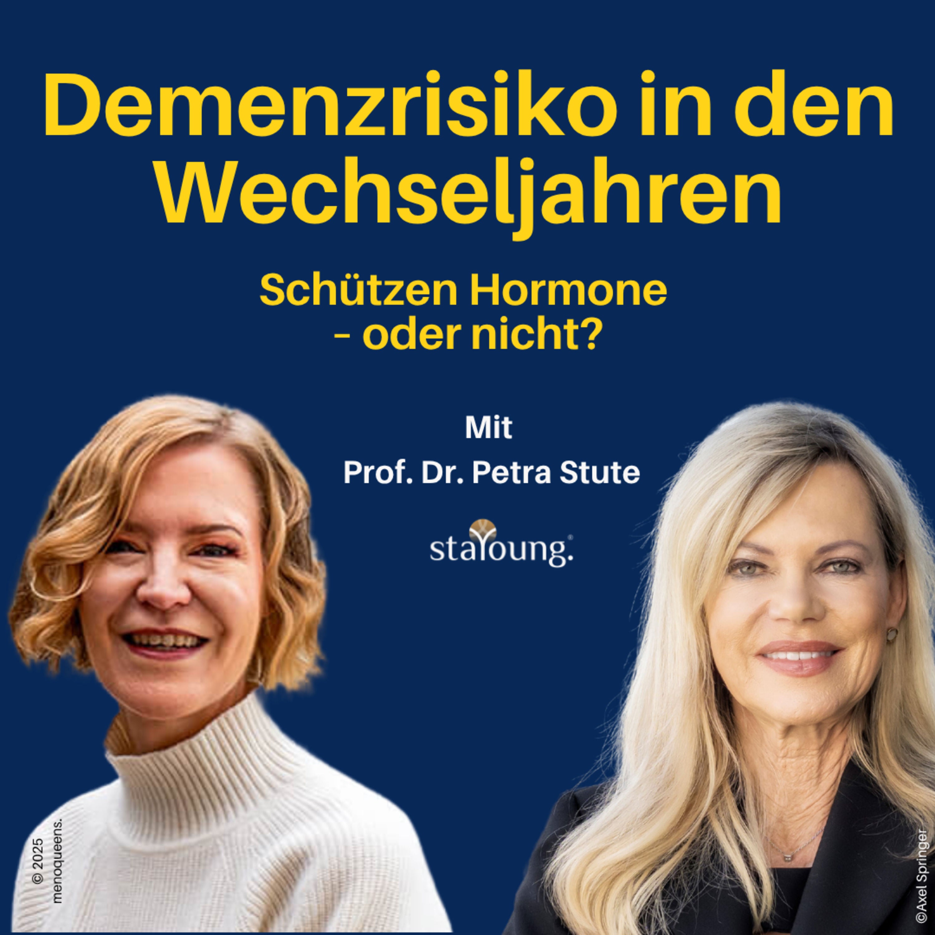 Menopause und Demenz - hängt das zusammen? | Nina Ruge & Prof. Petra Stute
