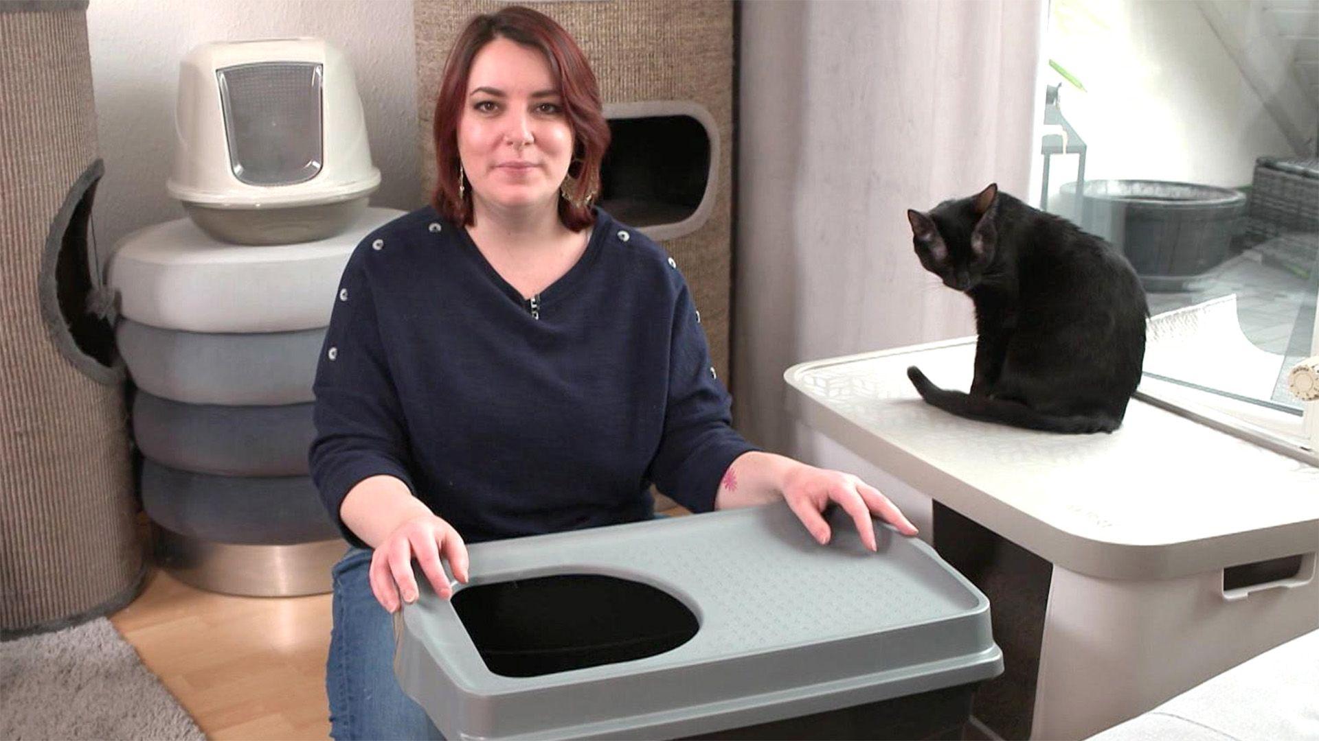 Thema u.a.: Toilettenmanagement bei Katzen