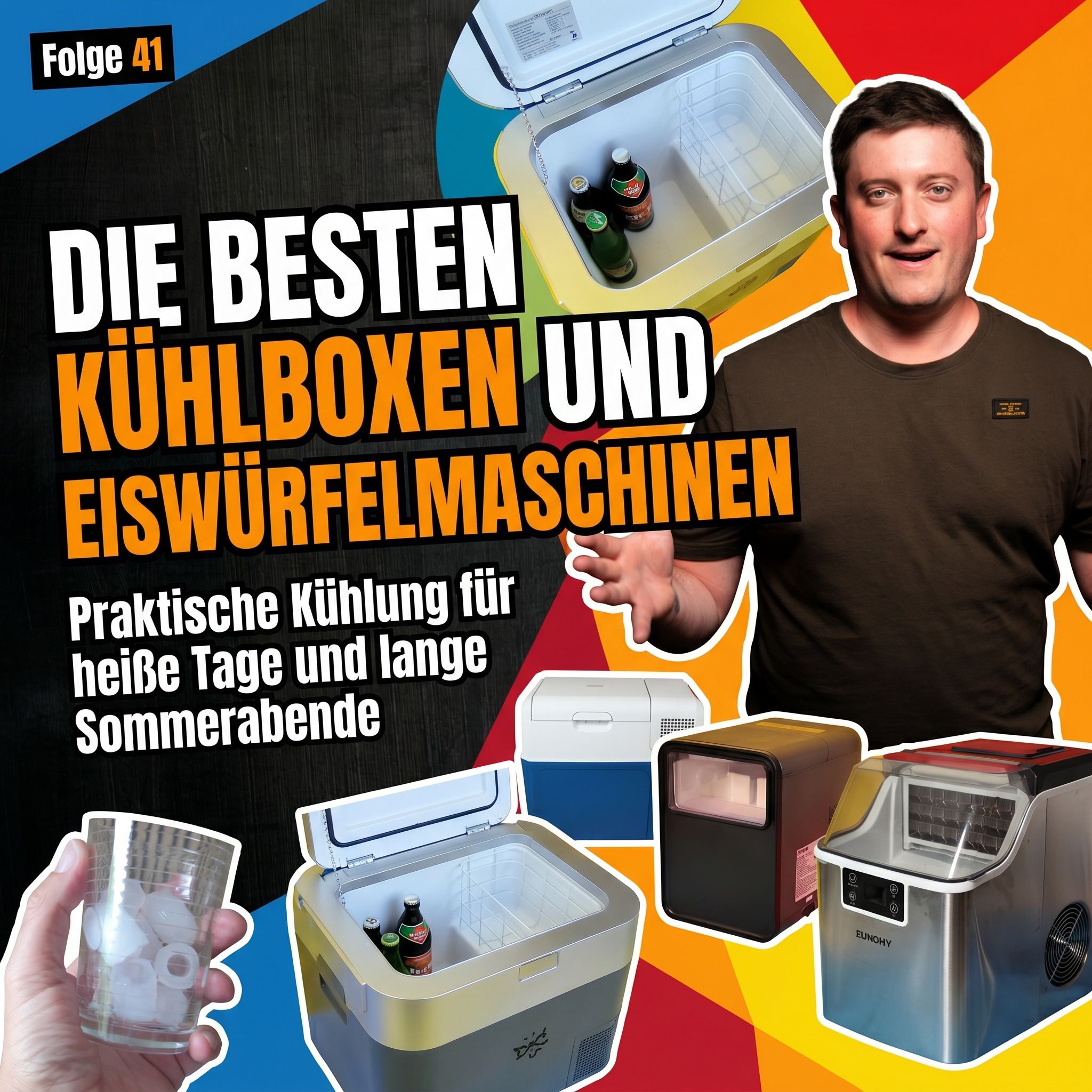 Die besten Kühlboxen und Eiswürfelmaschinen