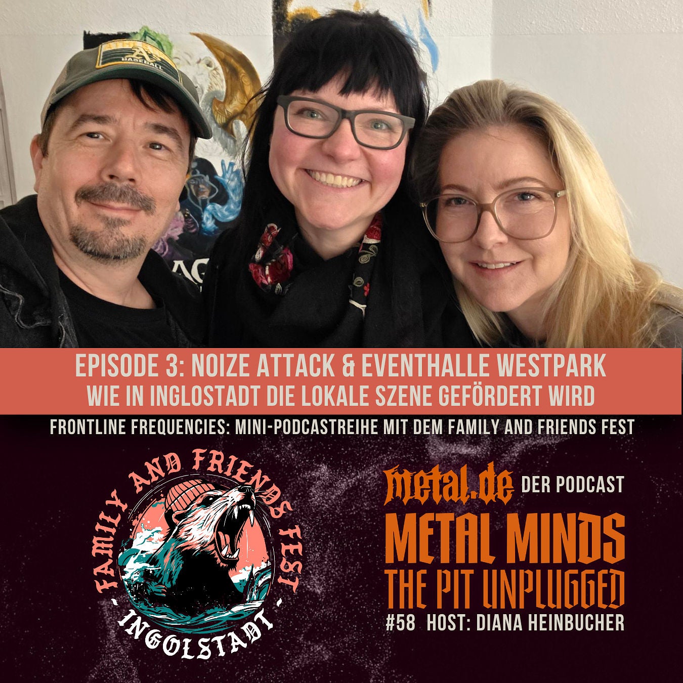 Metal Minds #58 Noize Attack und Eventhalle Westpark Ingolstadt