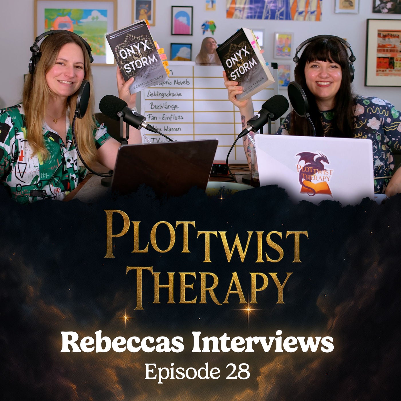Was Rebecca Yarros jetzt in Interviews verraten hat (Plottwist Therapy #28)