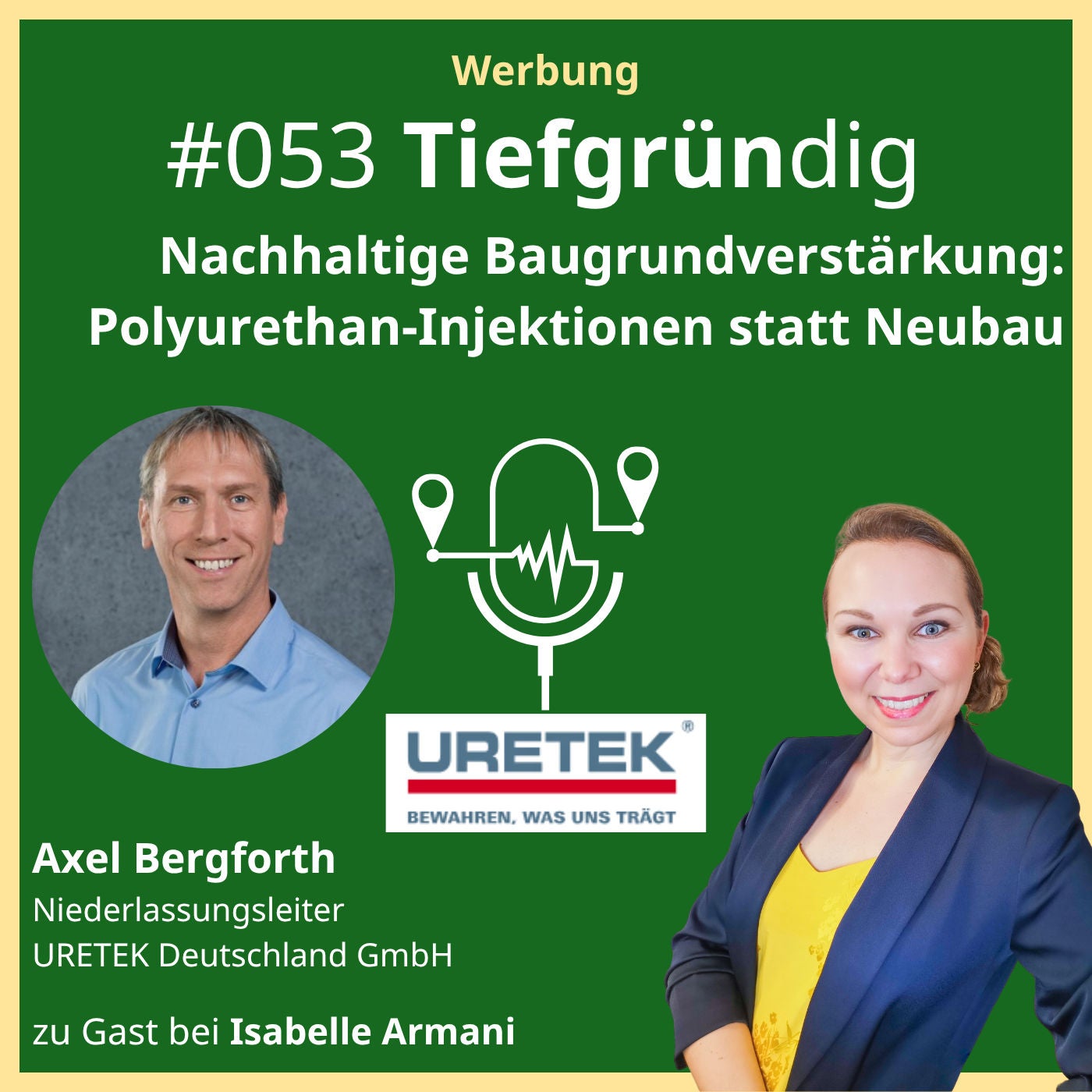 053 Nachhaltige Baugrundverstärkung: Polyurethan-Injektionen statt Neubau