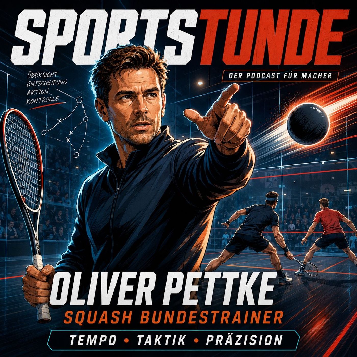 Squash-Bundestrainer zwischen Court, Bürokratie und Olympia – Oliver Pettke im großen Sportstunde-Interview