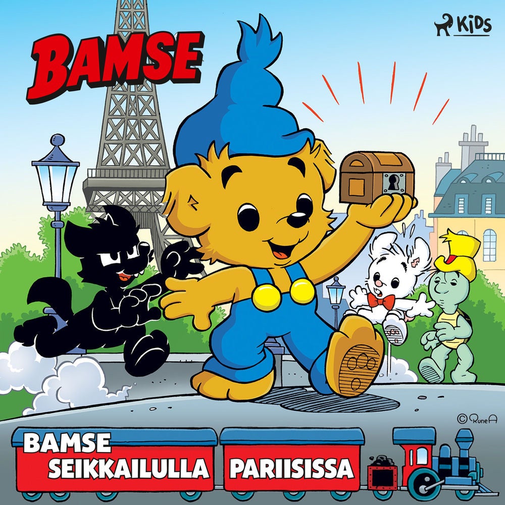 Bamse seikkailulla Pariisissa