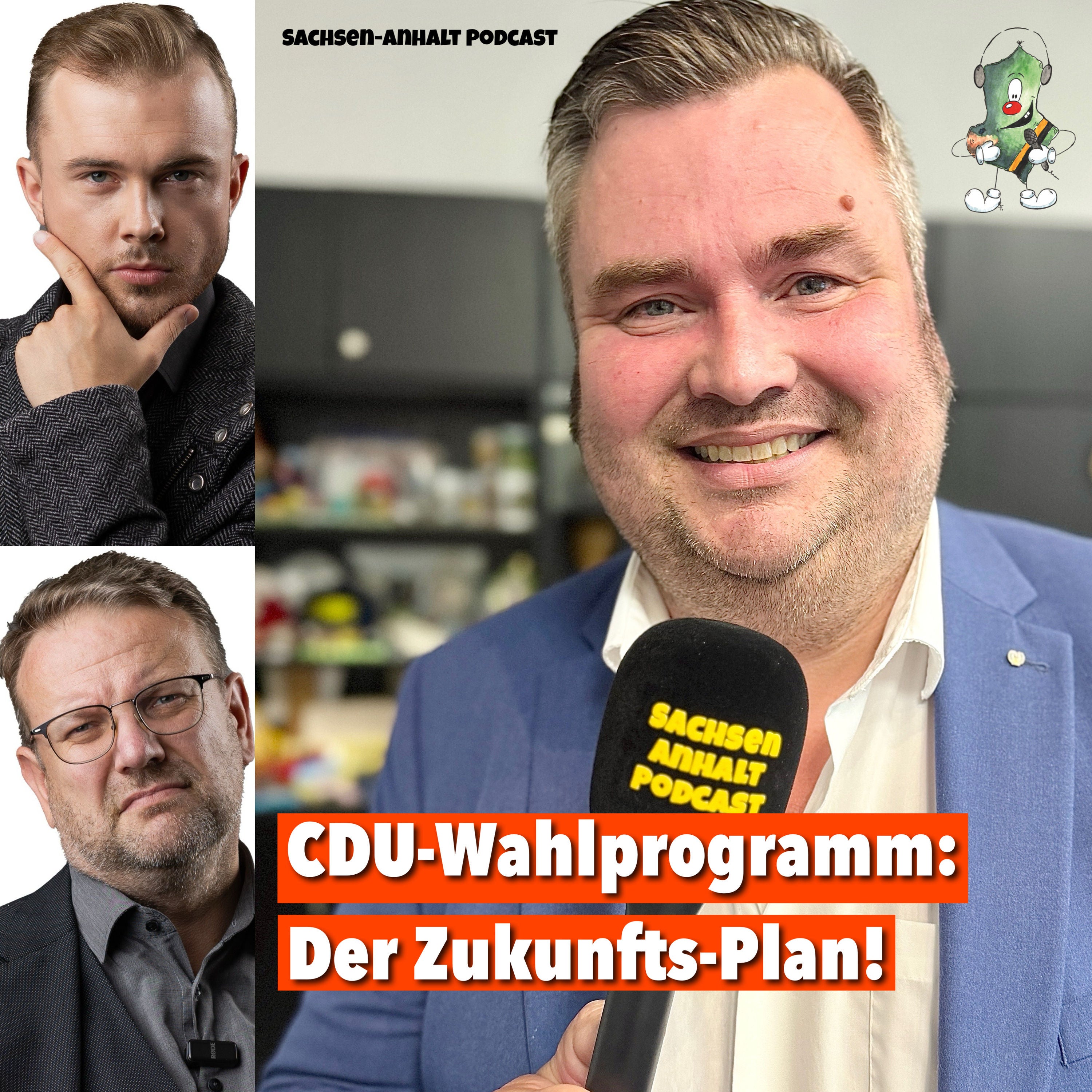 CDU Wahlprogramm im Check: So soll Sachsen-Anhalt werden! Gast: Enrico Schilling