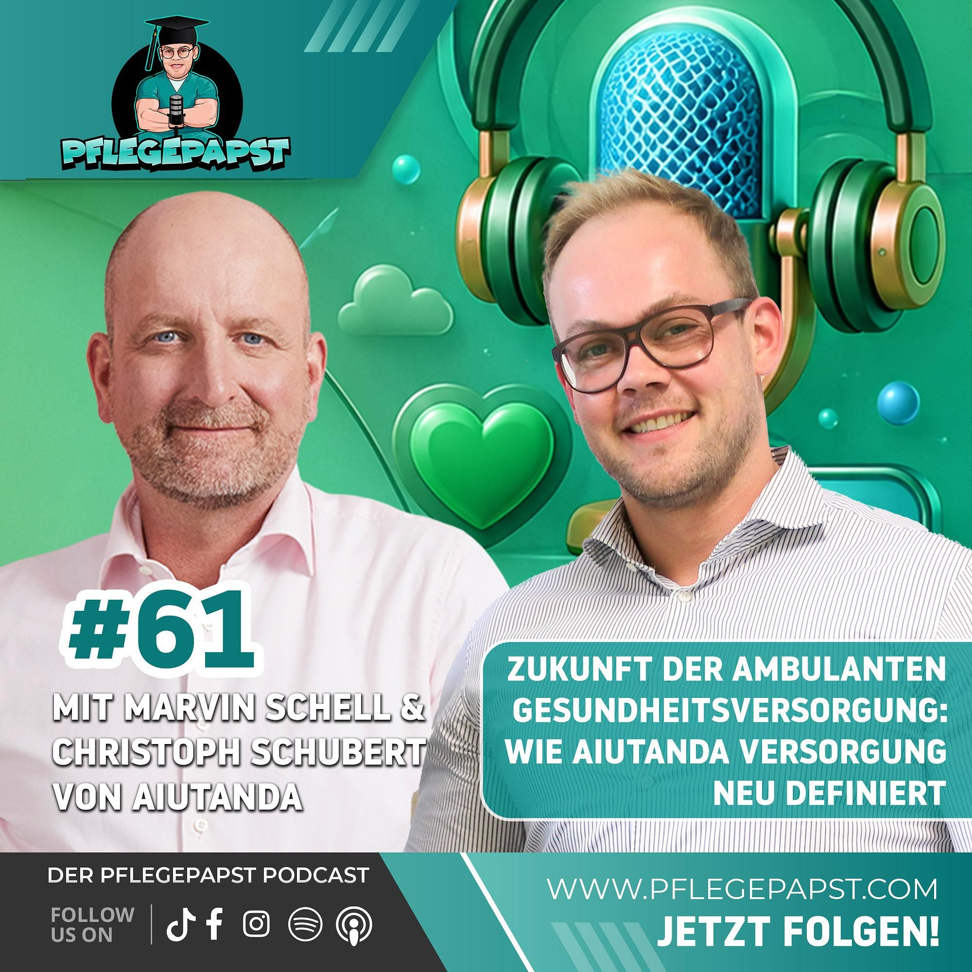 #61 Zukunft der ambulanten Gesundheitsversorgung – mit Christoph Schubert (aiutanda)