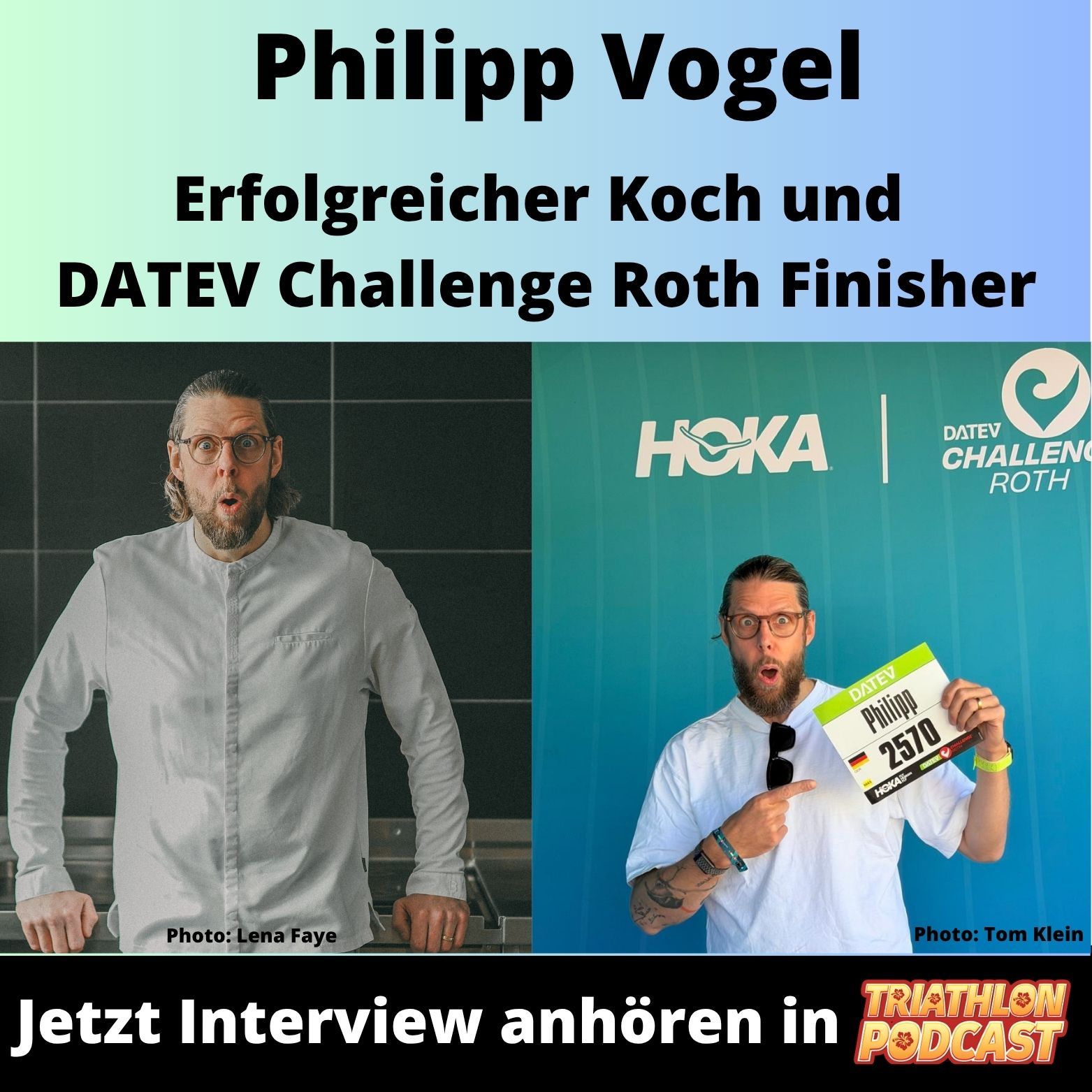 Philipp Vogel im Pre- und Post DATEV Challenge Roth Race Talk 2026