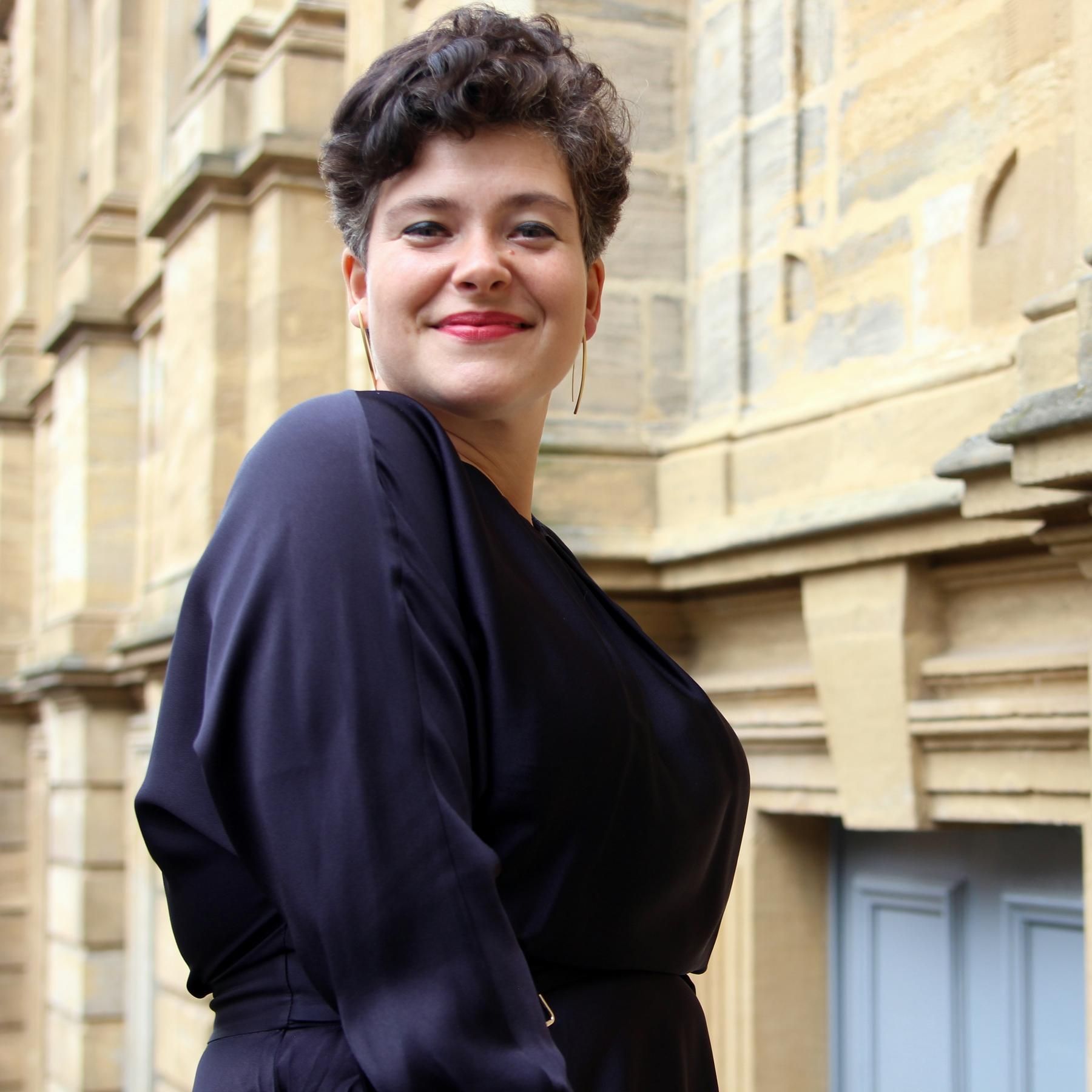 Nora Gomringer, Lyrikerin: bringt Künstler aus aller Welt nach Oberfranken
