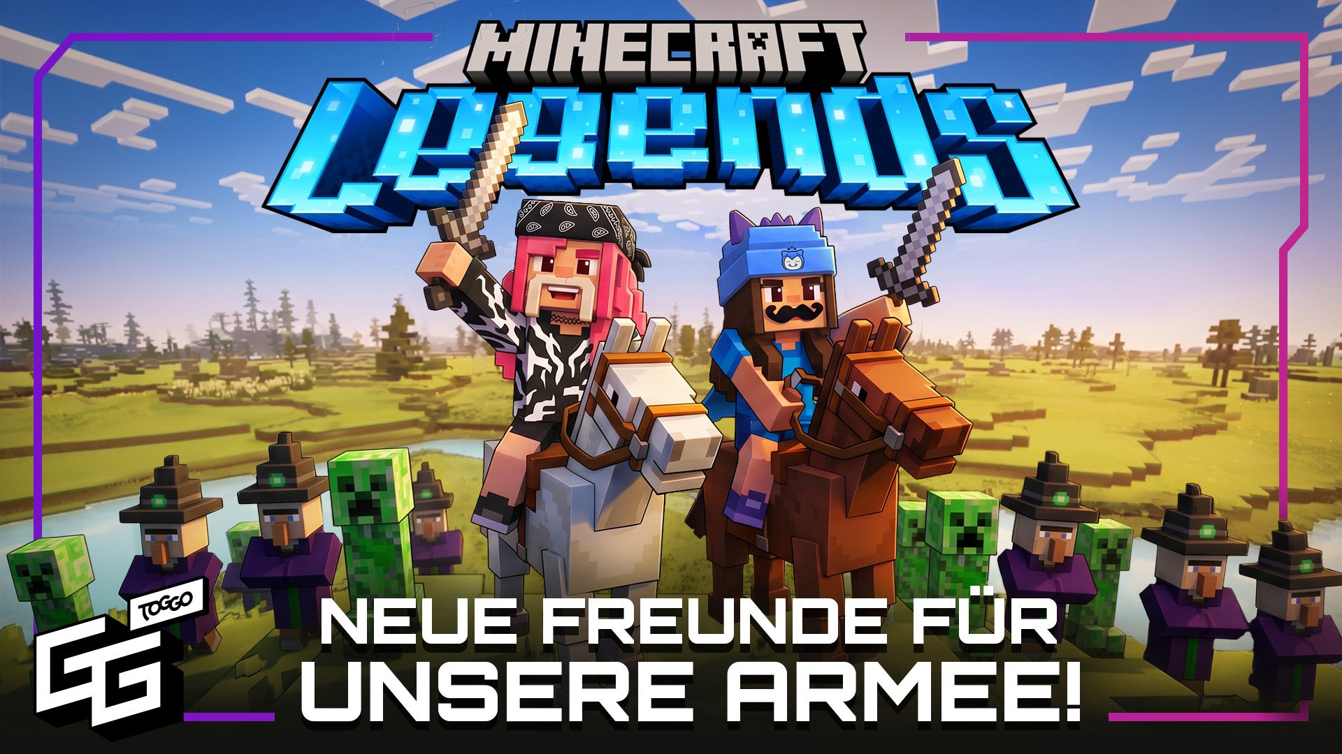 Besiegen wir so endlich die Piglins? | Minecraft Legends 4