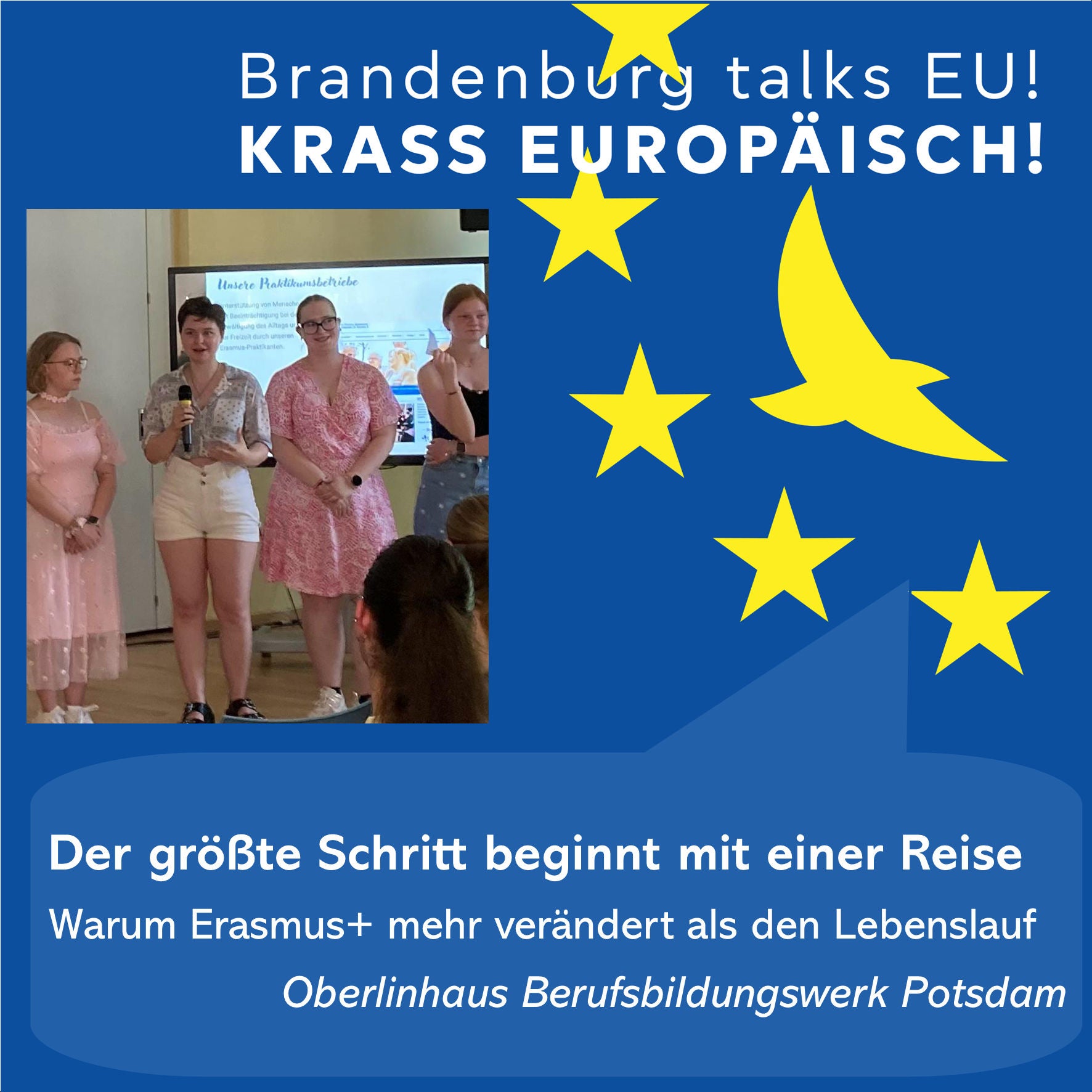 Der größte Schritt beginnt mit einer Reise