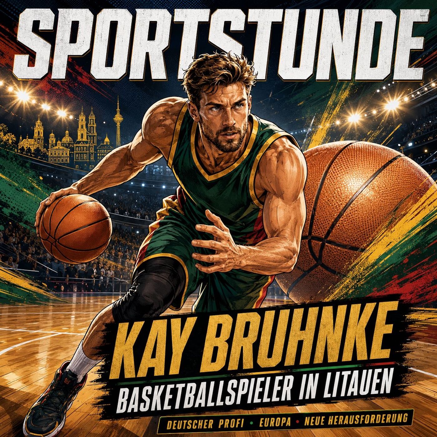 Basketballer Kay Bruhnke: Champions-League-Sieger, Nationalspieler & NBA-Traum | Sportstunde
