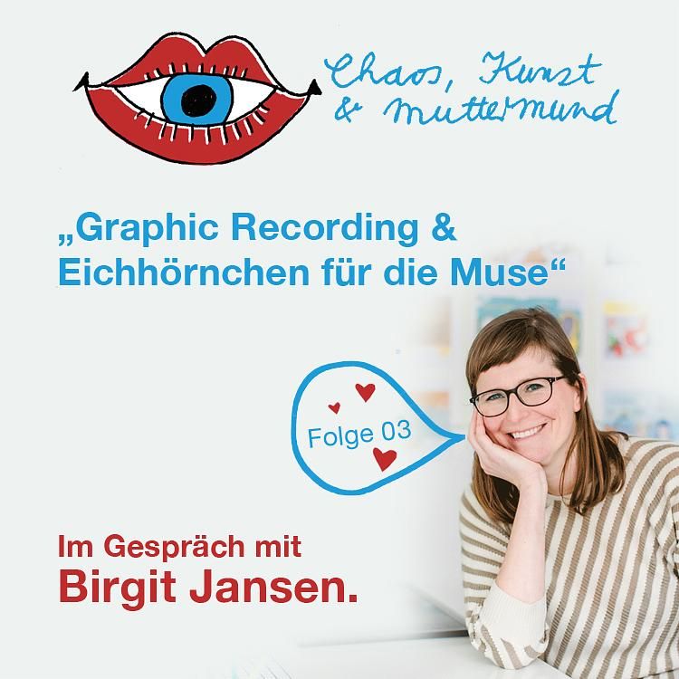 Graphic Recording & Eichhörnchen für die Muse – Birgit Jansen