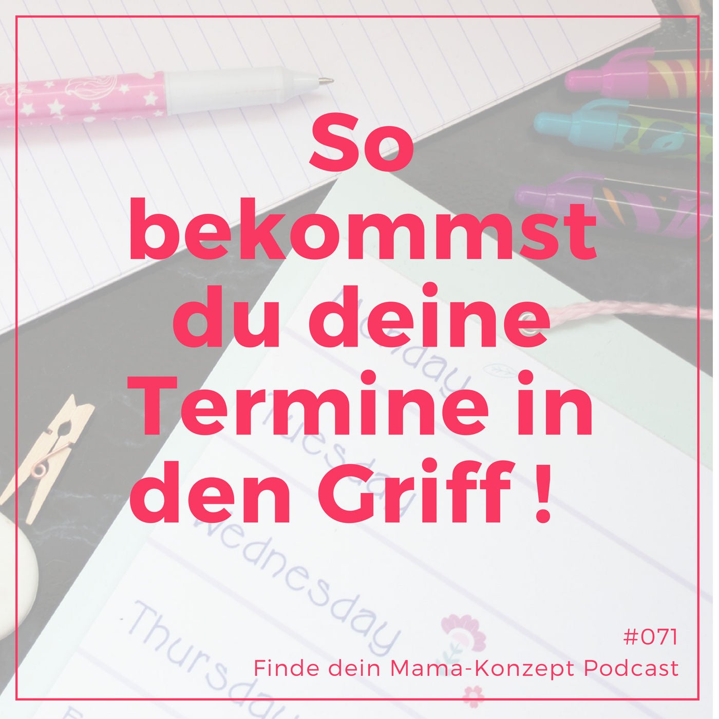 Vereinbarkeits-Hack: Plane Termine flexibel