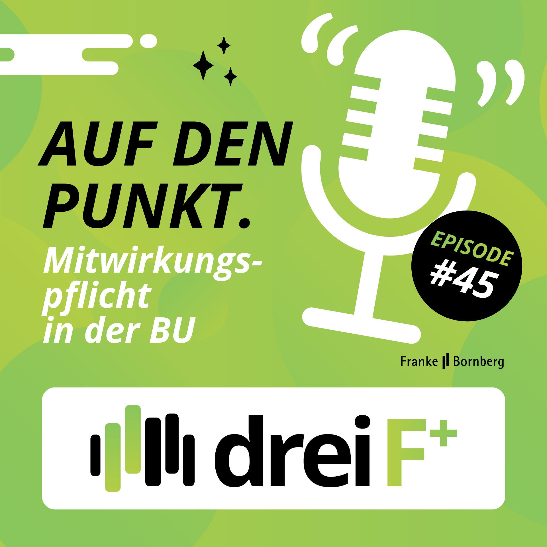 #45 - Auf den Punkt - Mitwirkungspflicht in der BU