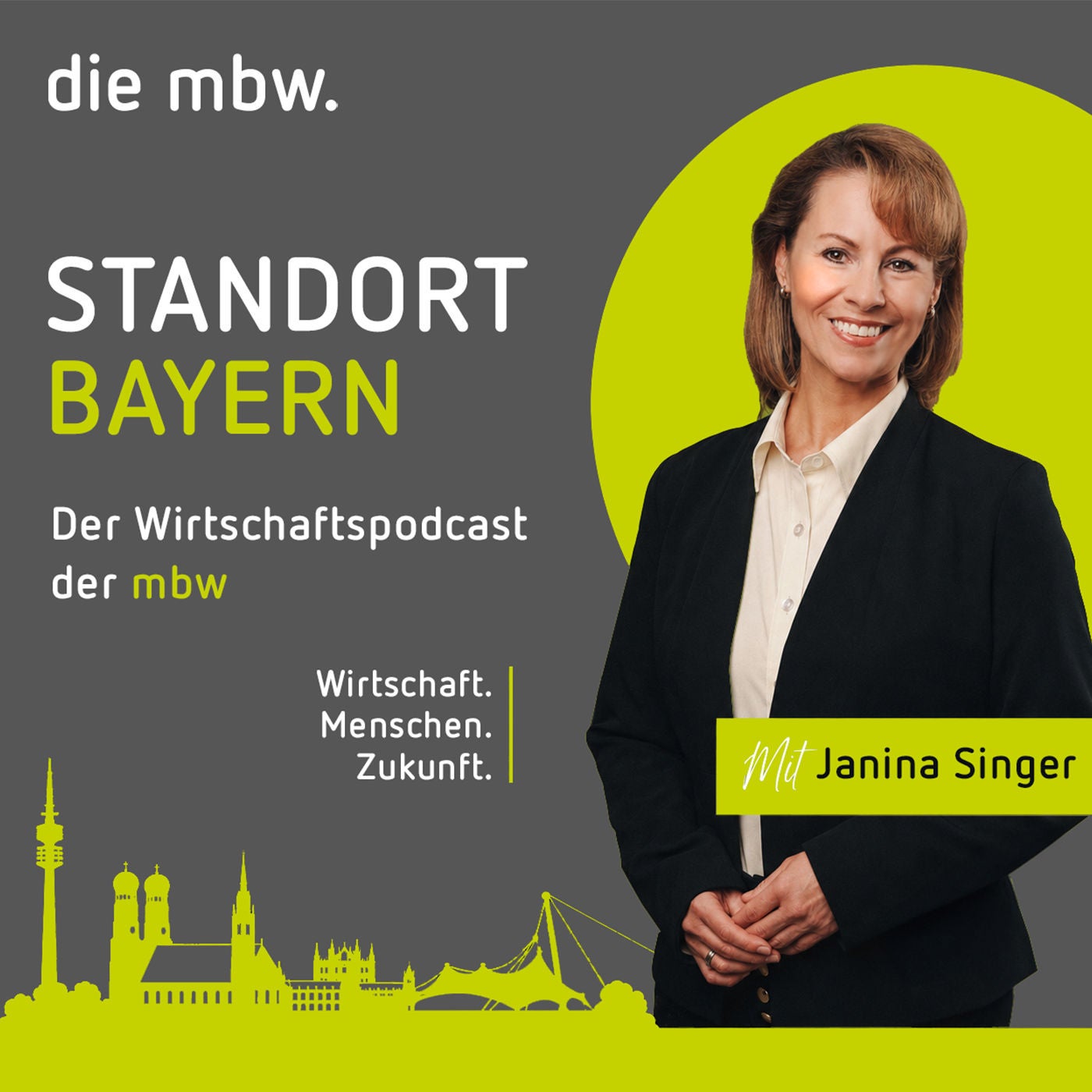 Standort Bayern - Der Wirtschaftspodcast der mbw. Mit Janina Singer