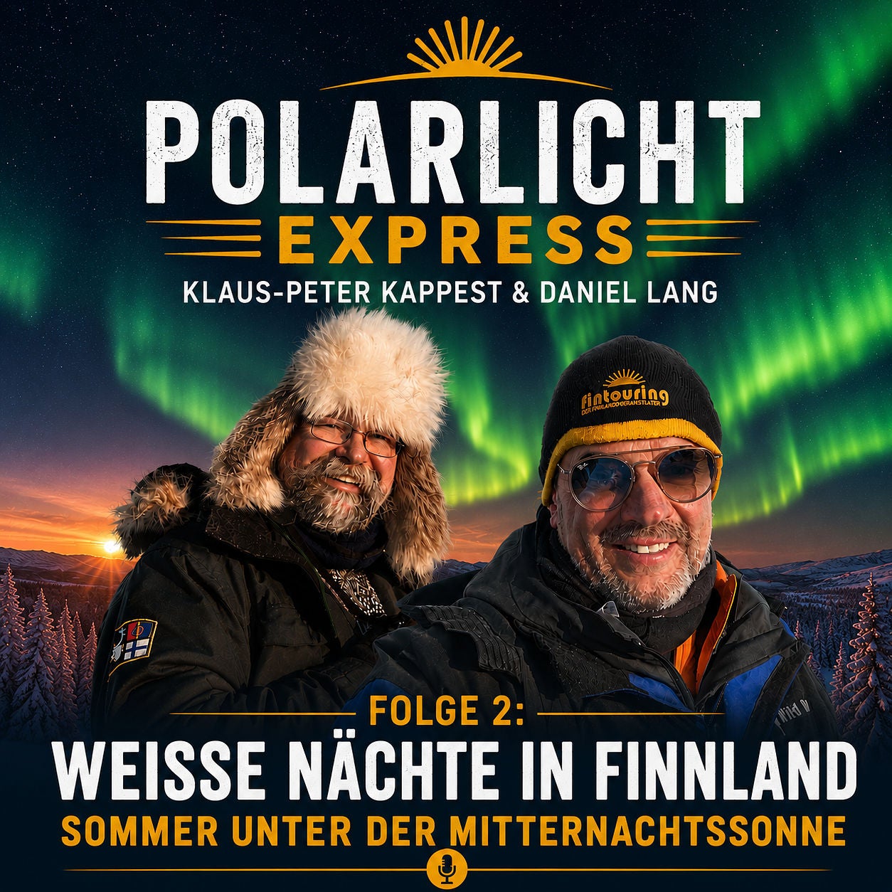 Weiße Nächte in Finnland