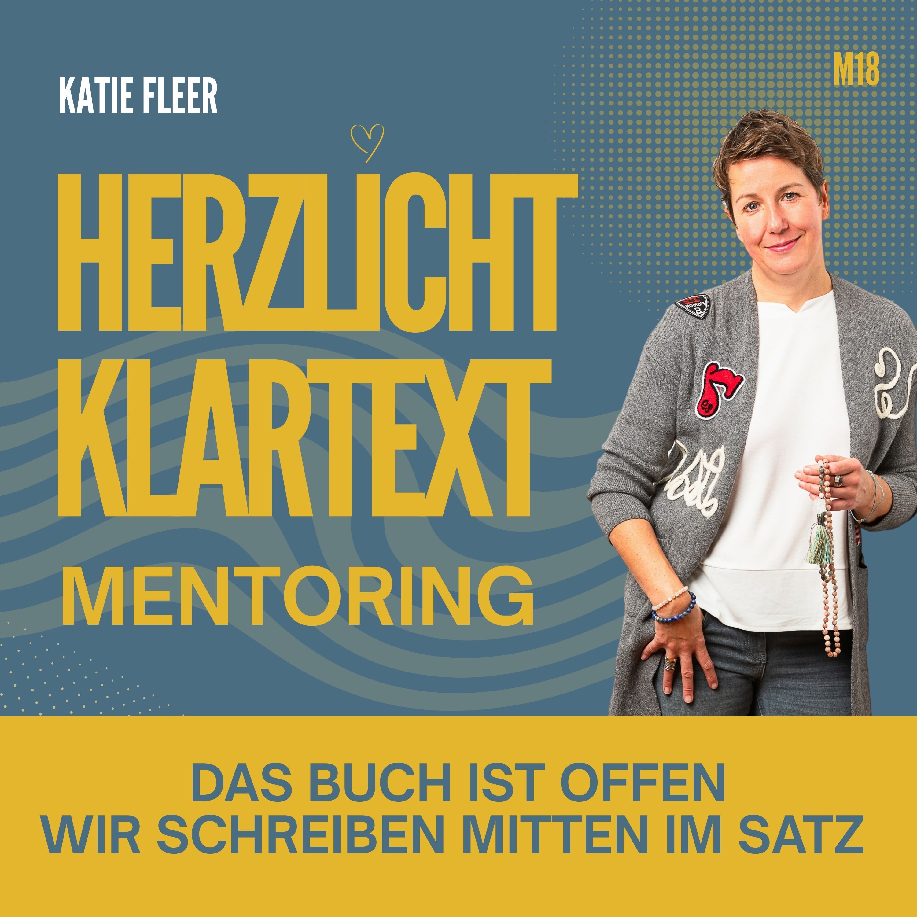 Das Buch ist offen. Wir schreiben mitten im Satz - Mentoring Episode 18